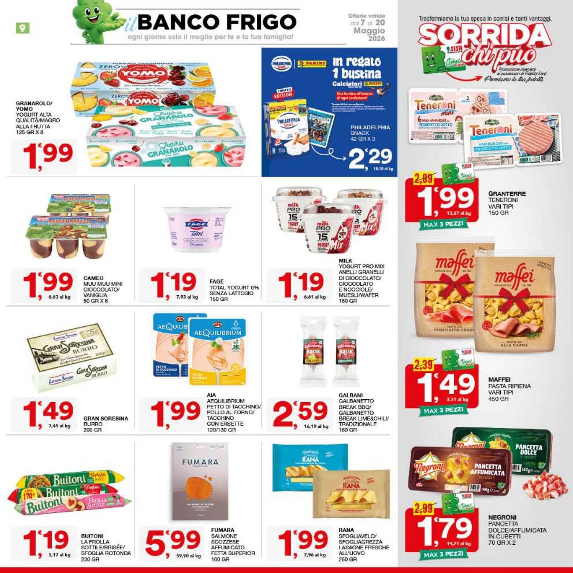 Volantino Sisa (2026-05-07 - 2026-05-20)