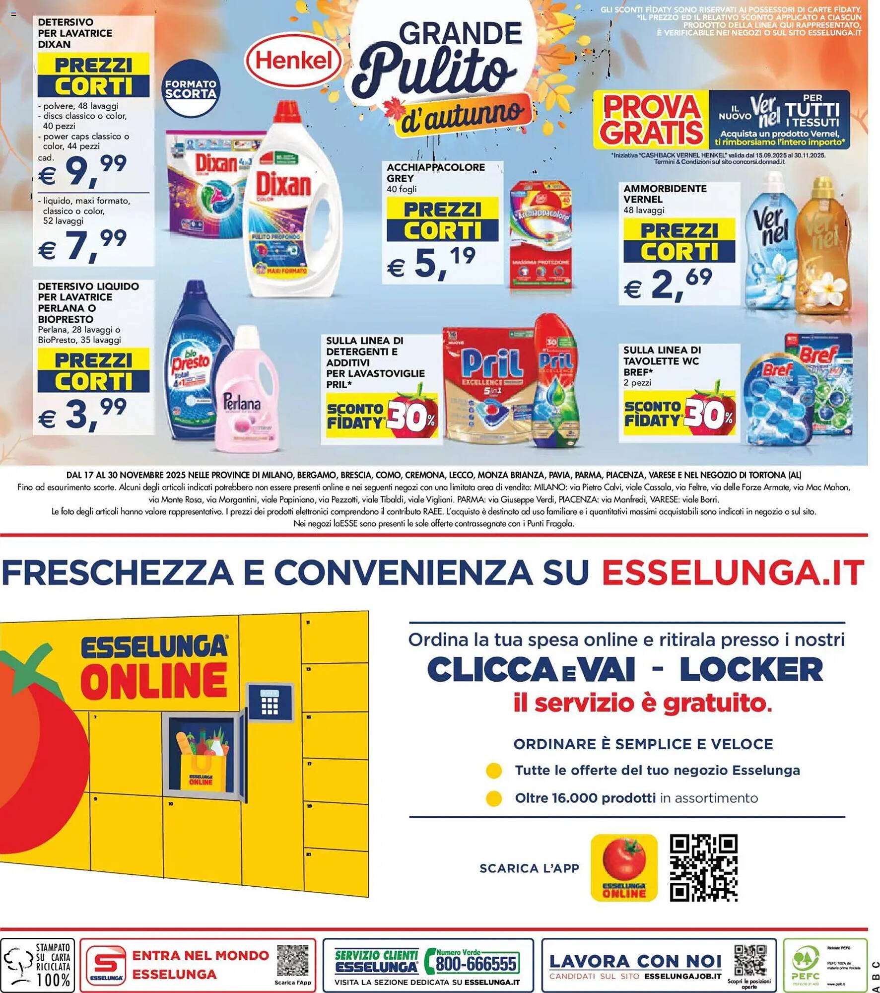 Volantino Esselunga (2025-11-17 - 2025-11-30)