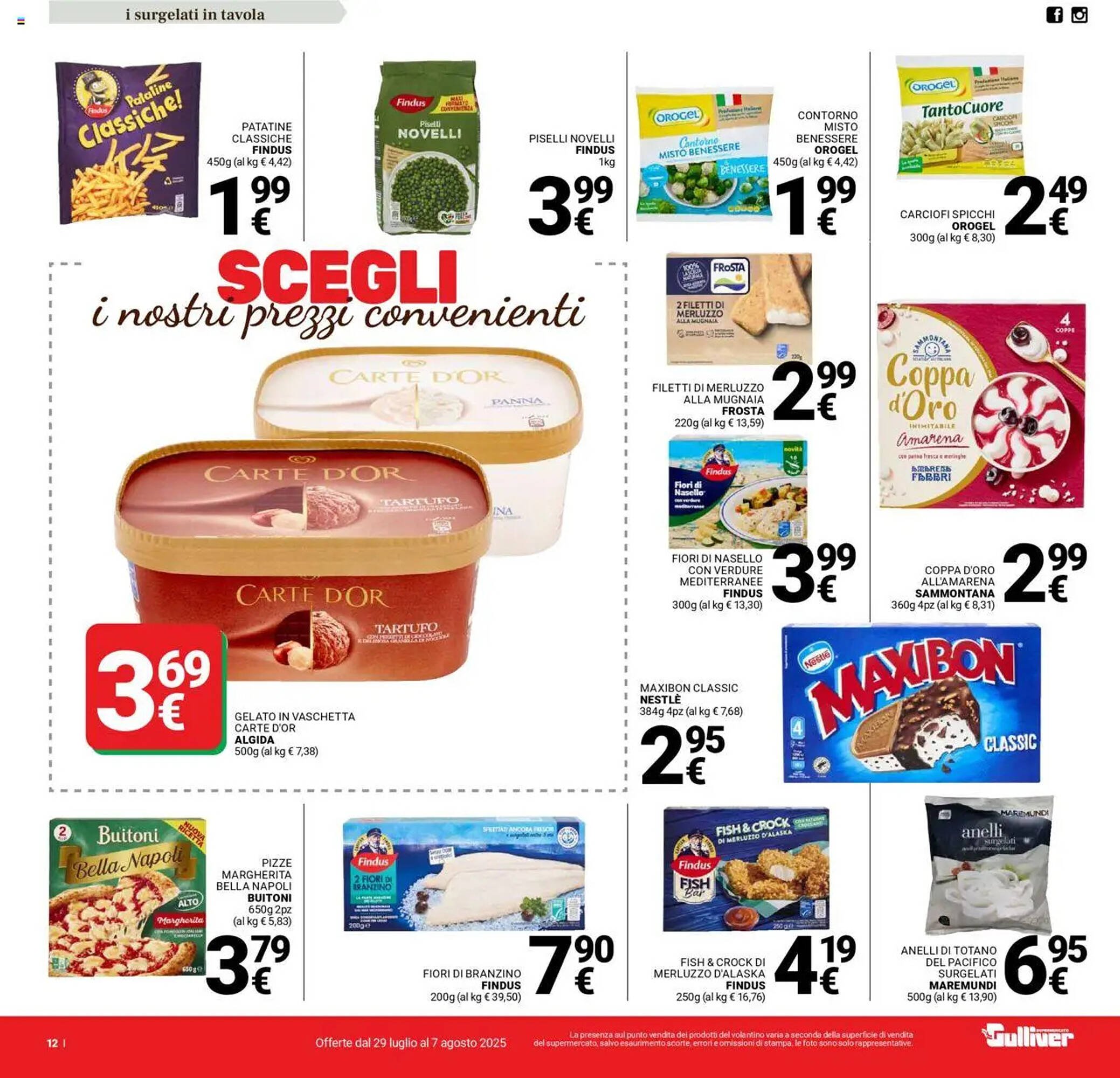 Volantino Supermercati Gulliver (2025-07-29 - 2025-08-07)