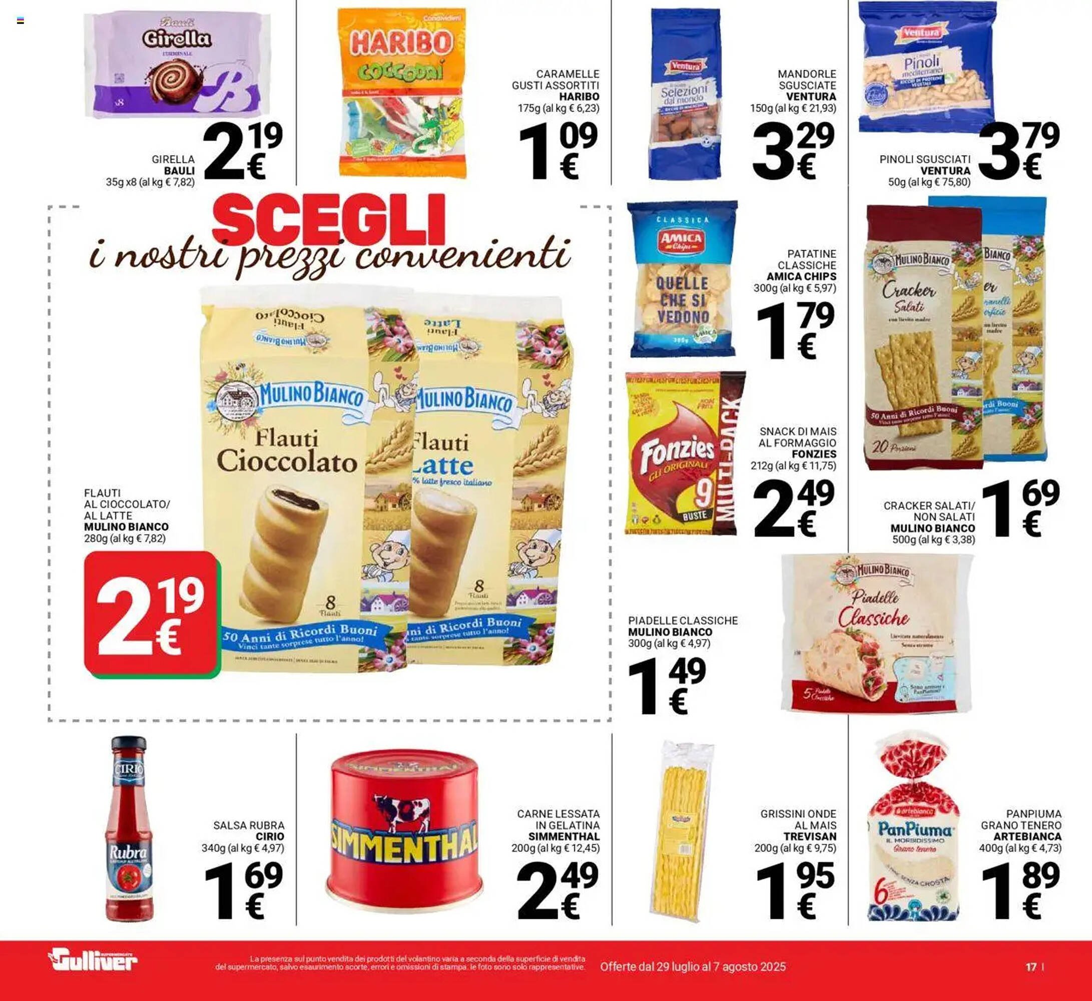 Volantino Supermercati Gulliver (2025-07-29 - 2025-08-07)