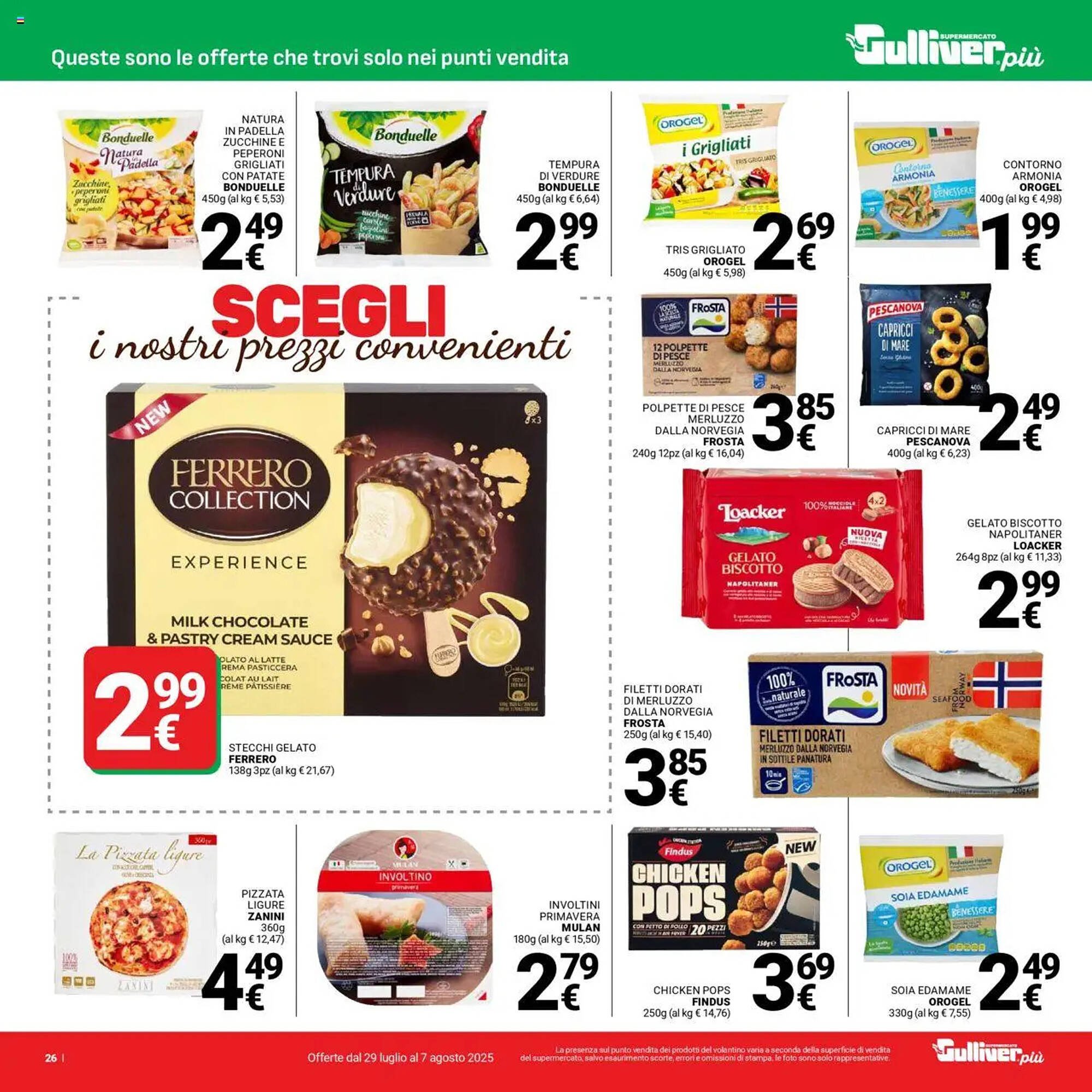 Volantino Supermercati Gulliver (2025-07-29 - 2025-08-07)