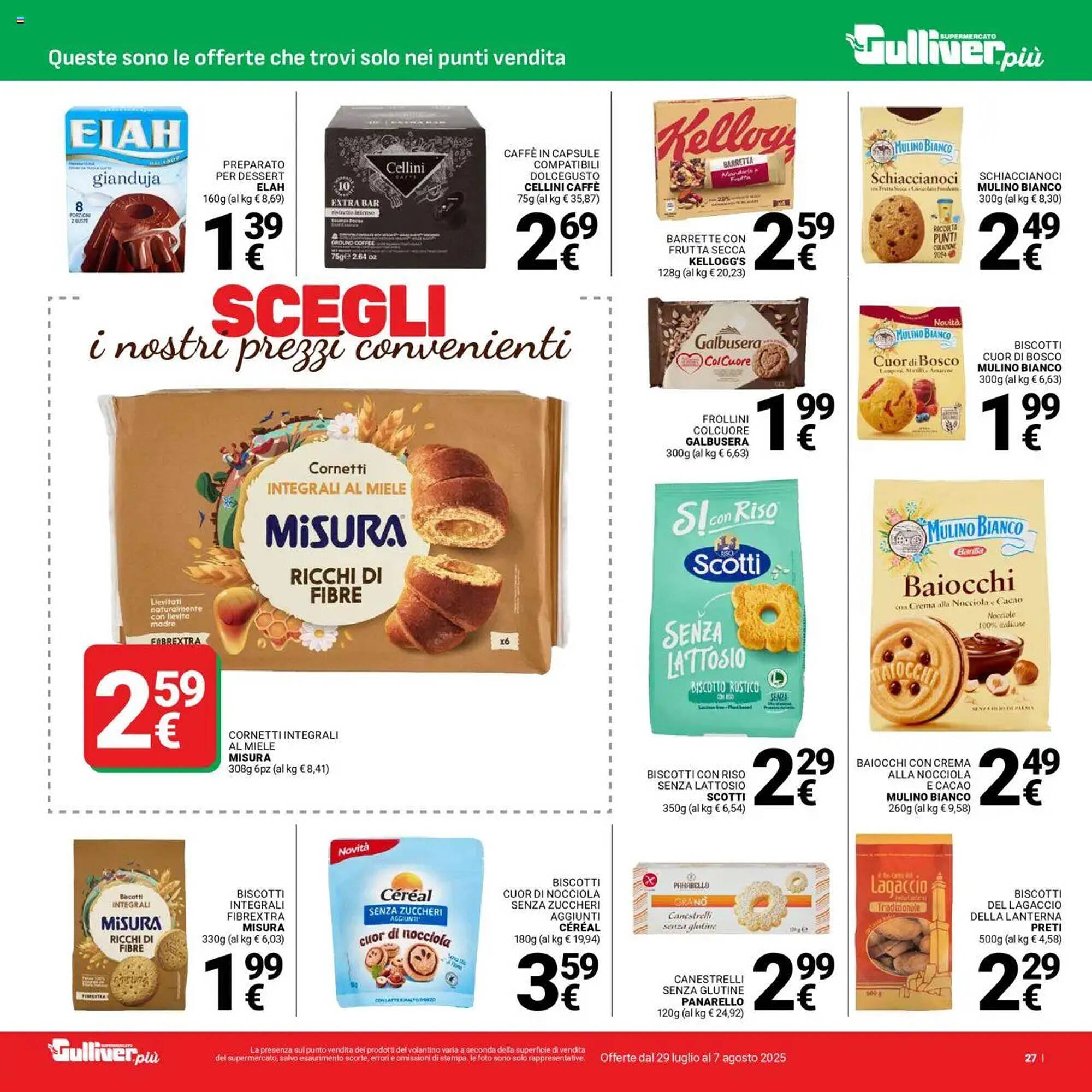 Volantino Supermercati Gulliver (2025-07-29 - 2025-08-07)