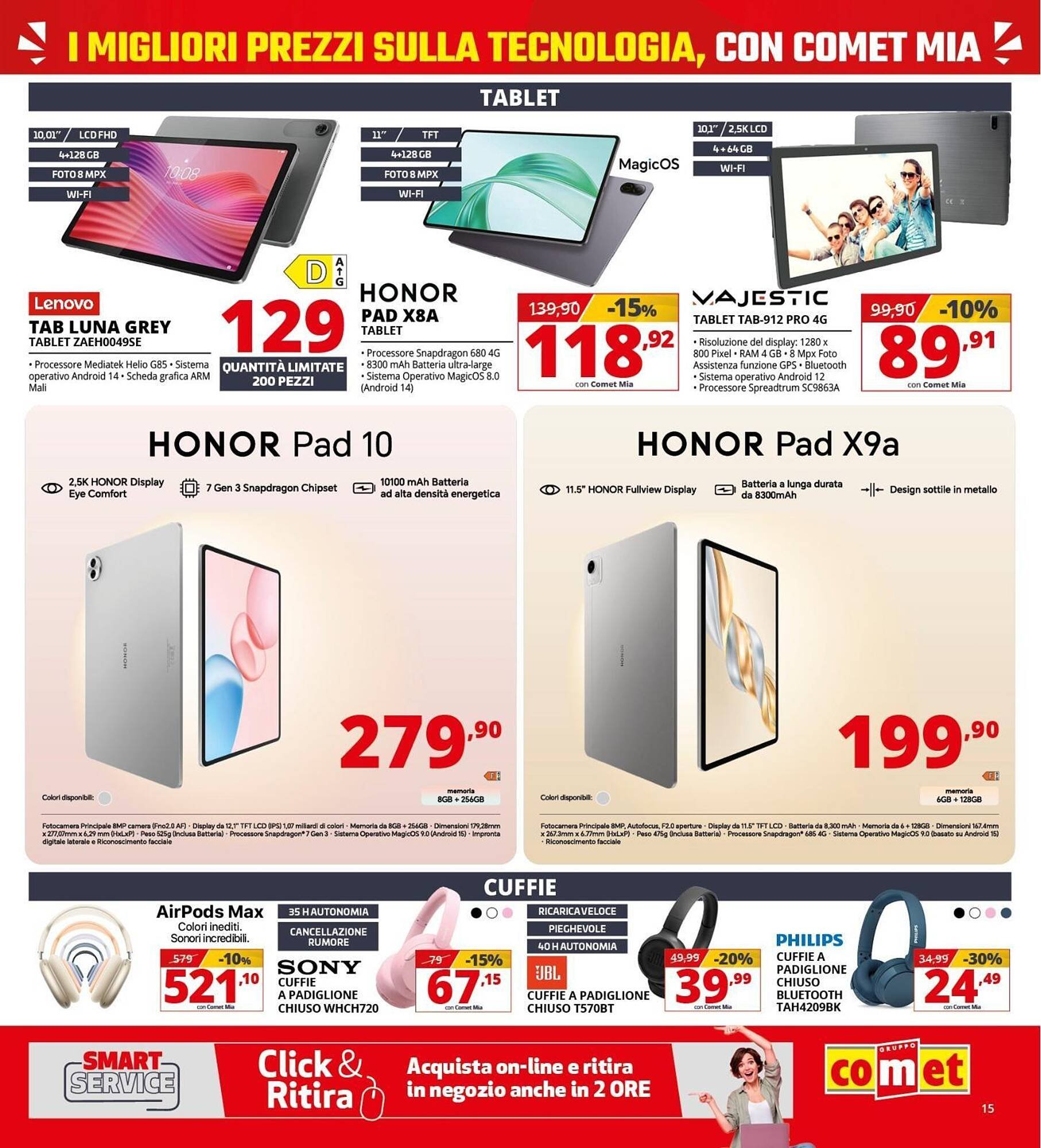 Volantino Comet (2026-03-19 - 2026-04-08)