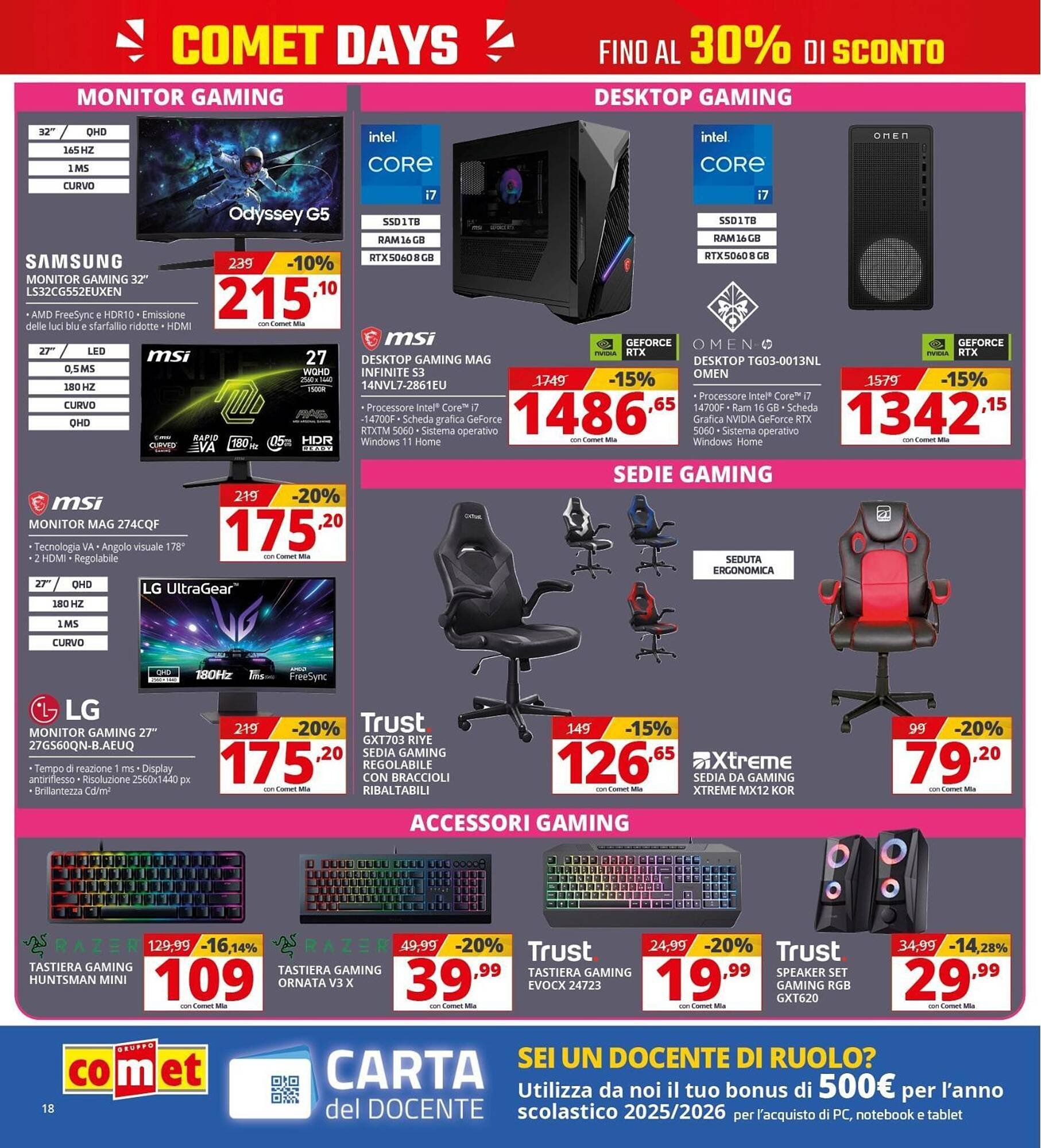 Volantino Comet (2026-03-19 - 2026-04-08)
