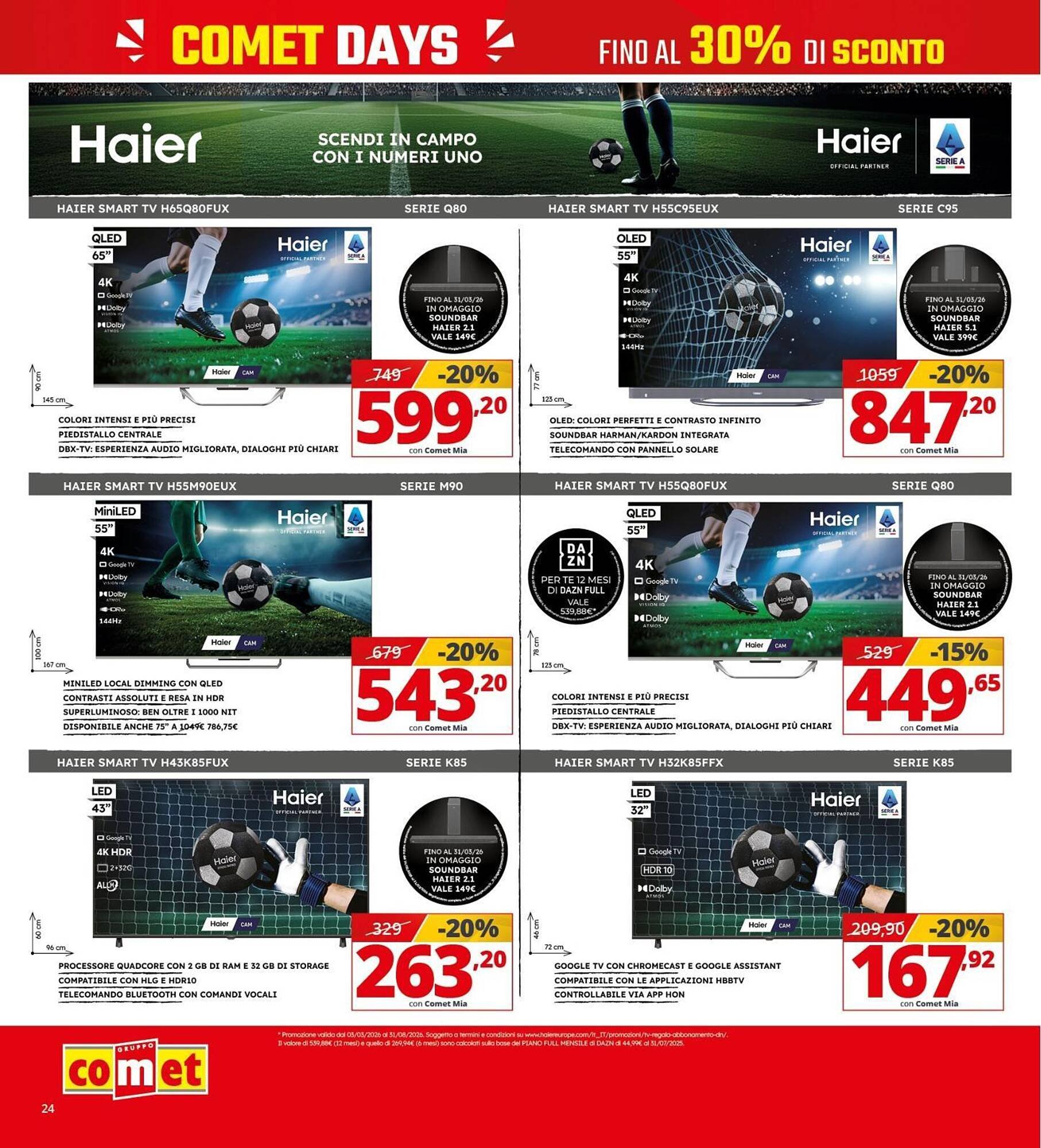 Volantino Comet (2026-03-19 - 2026-04-08)