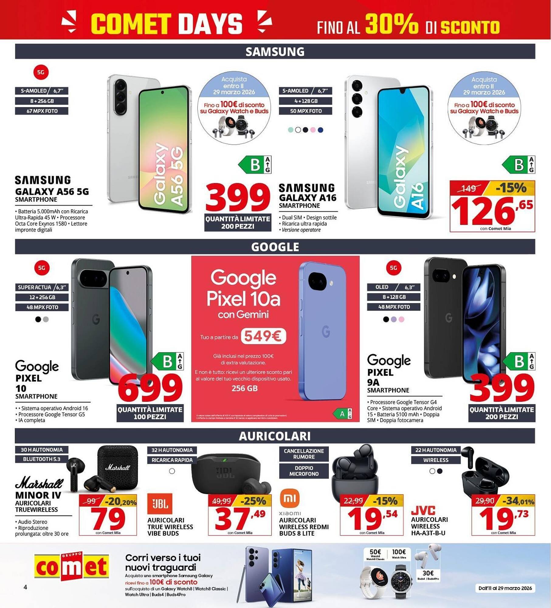 Volantino Comet (2026-03-19 - 2026-04-08)