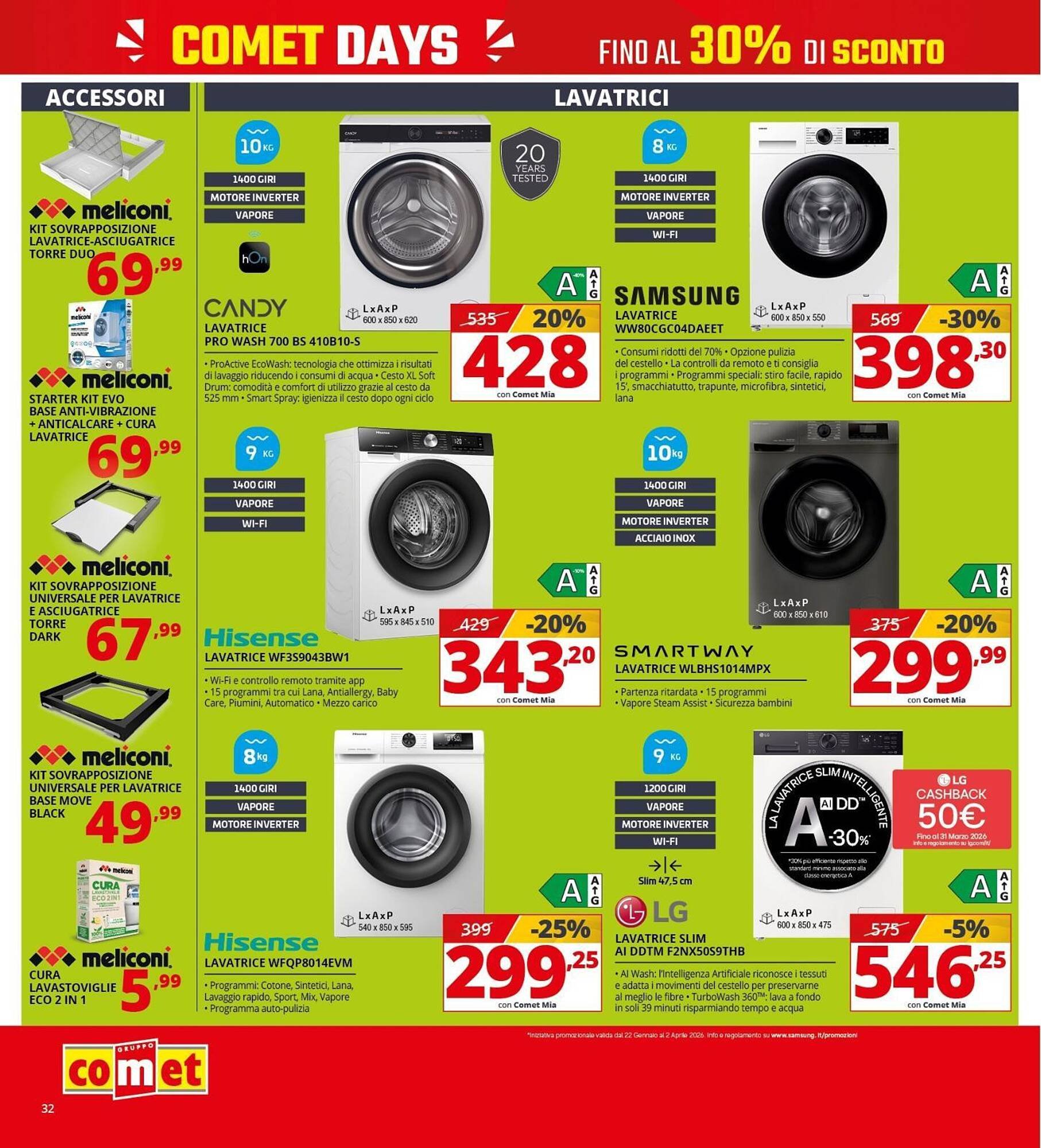 Volantino Comet (2026-03-19 - 2026-04-08)