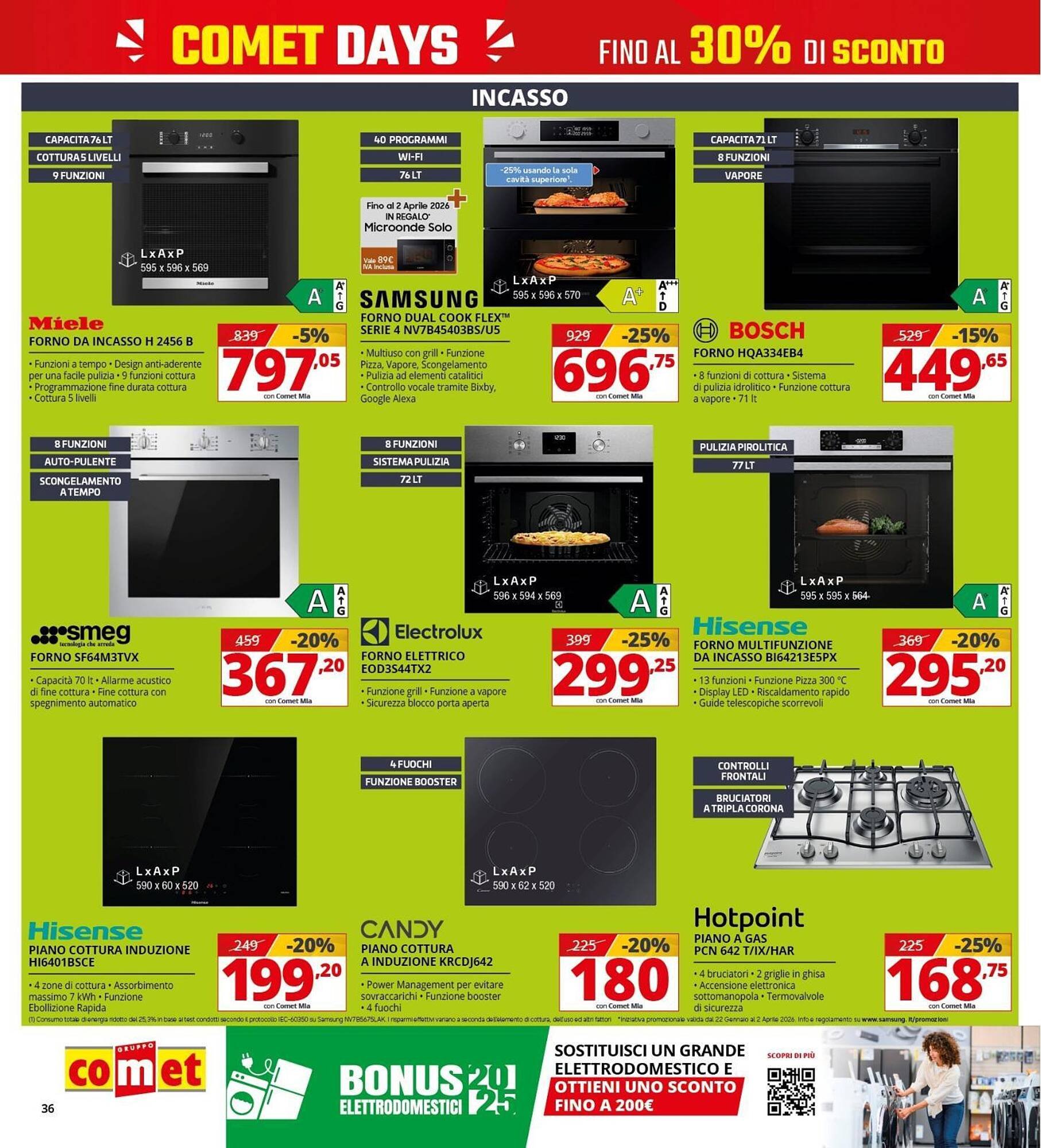 Volantino Comet (2026-03-19 - 2026-04-08)