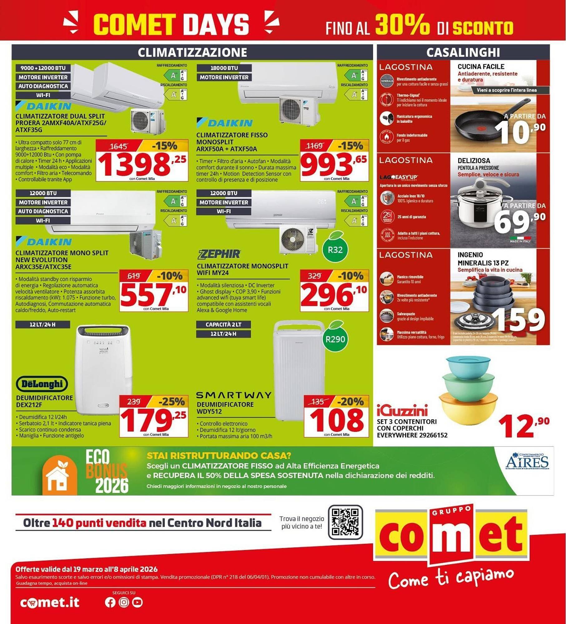 Volantino Comet (2026-03-19 - 2026-04-08)