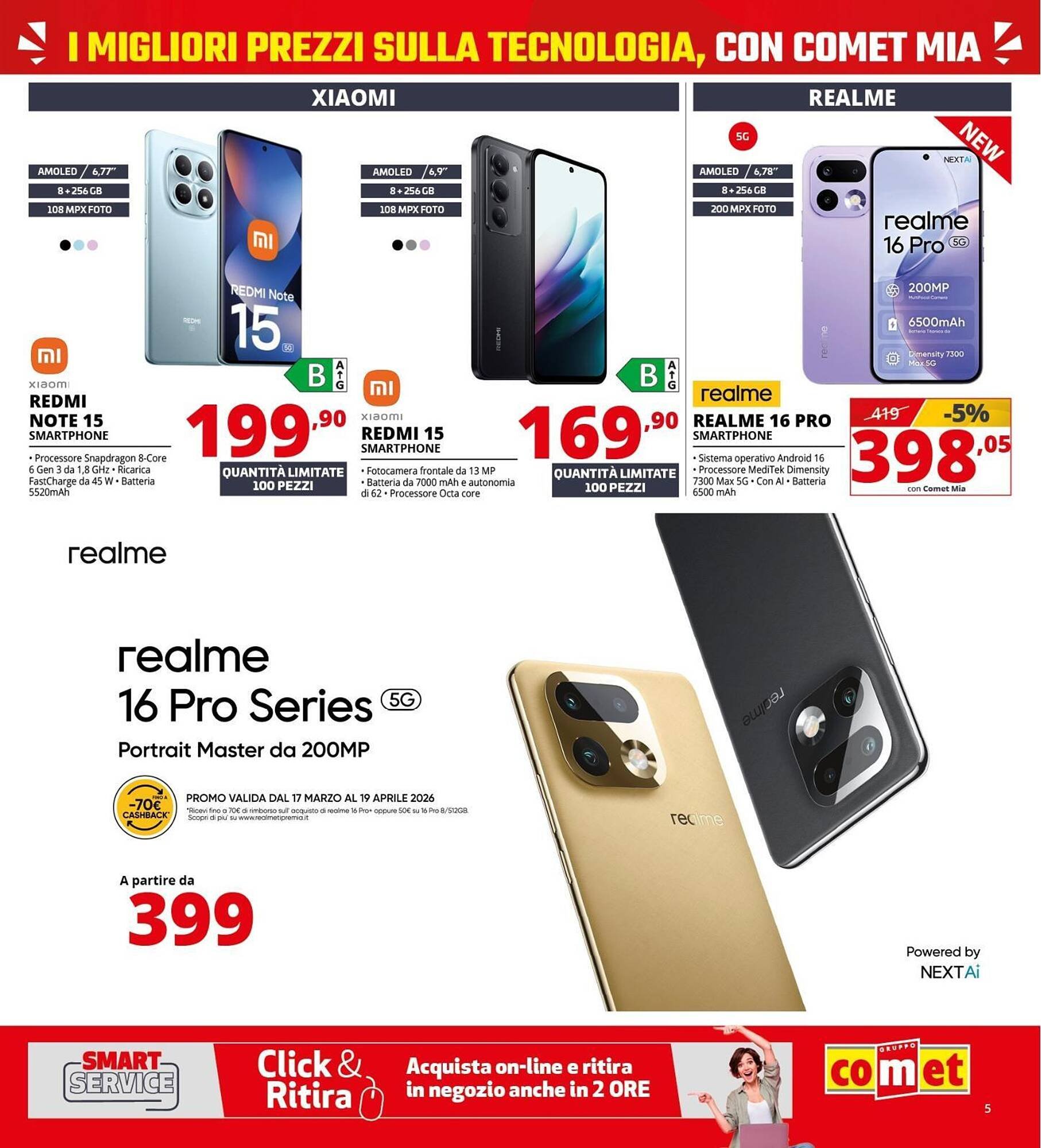 Volantino Comet (2026-03-19 - 2026-04-08)