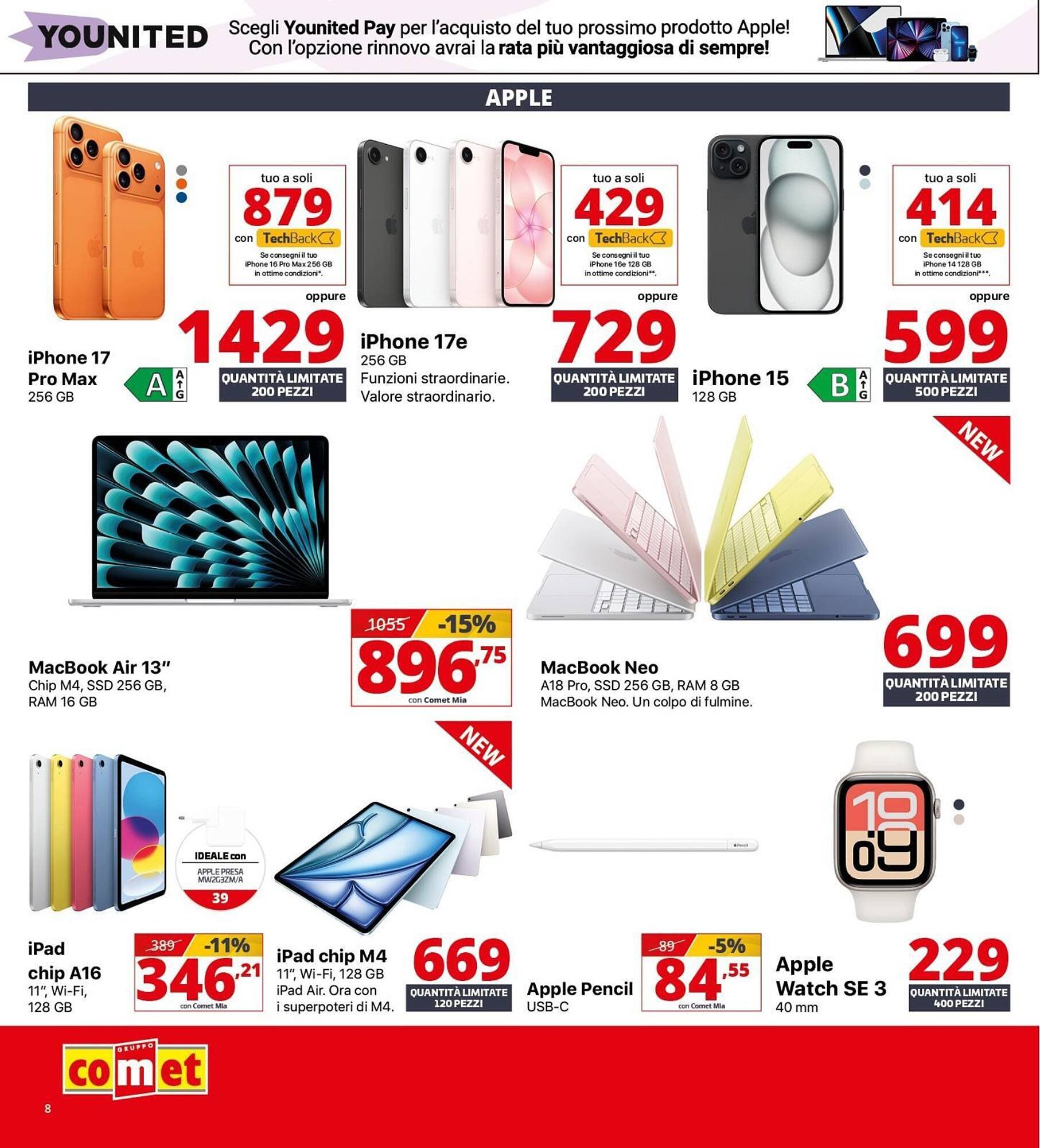 Volantino Comet (2026-03-19 - 2026-04-08)