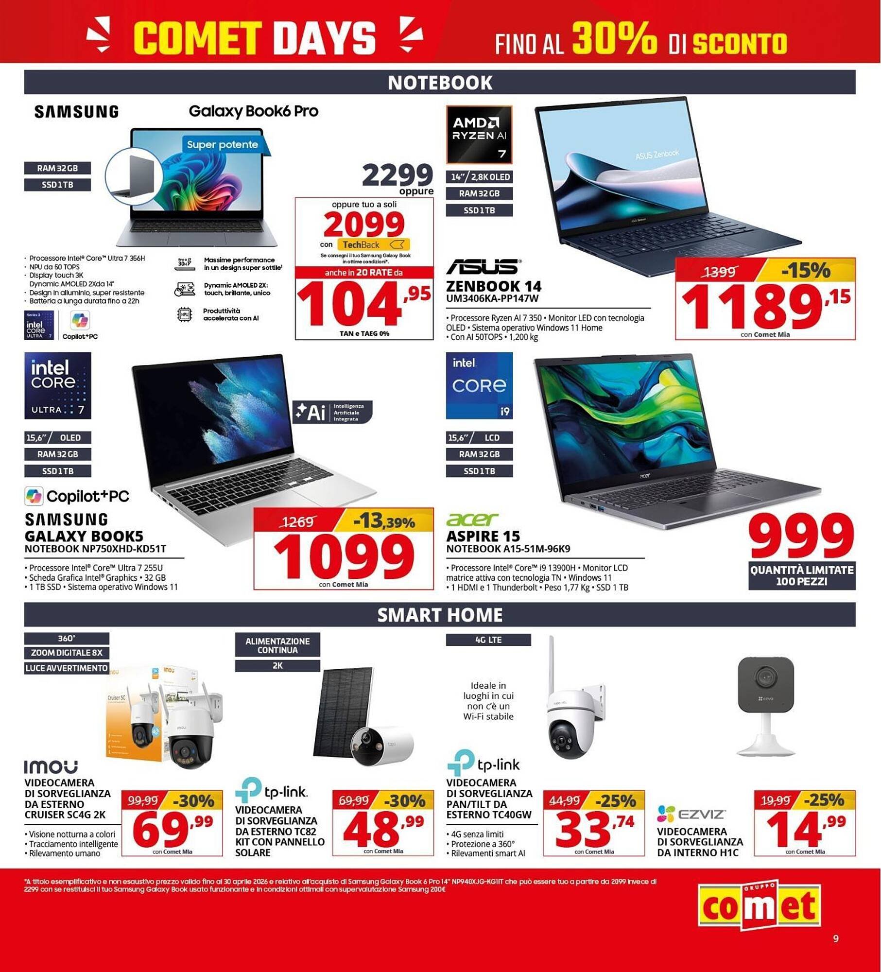 Volantino Comet (2026-03-19 - 2026-04-08)