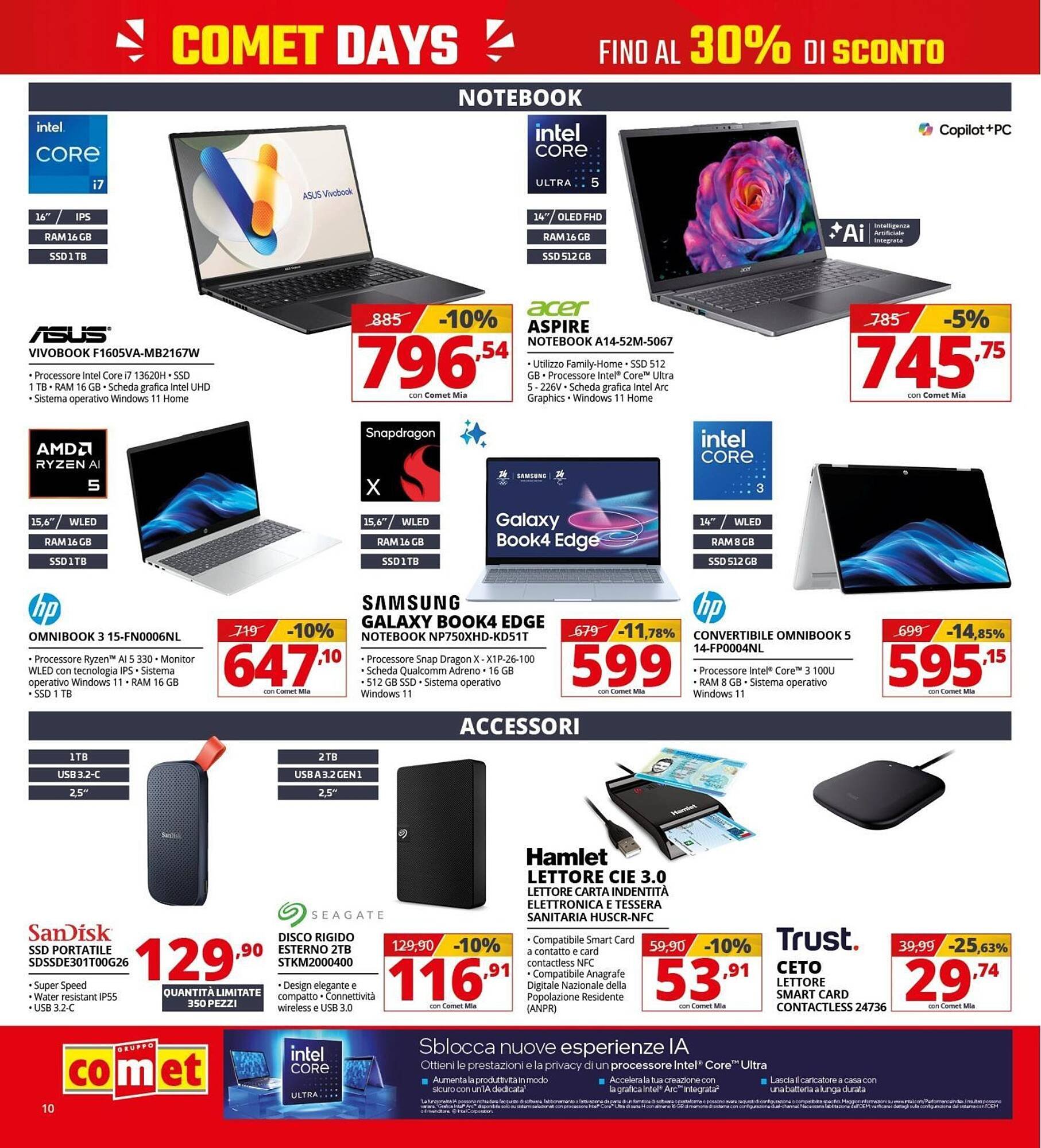 Volantino Comet (2026-03-19 - 2026-04-08)
