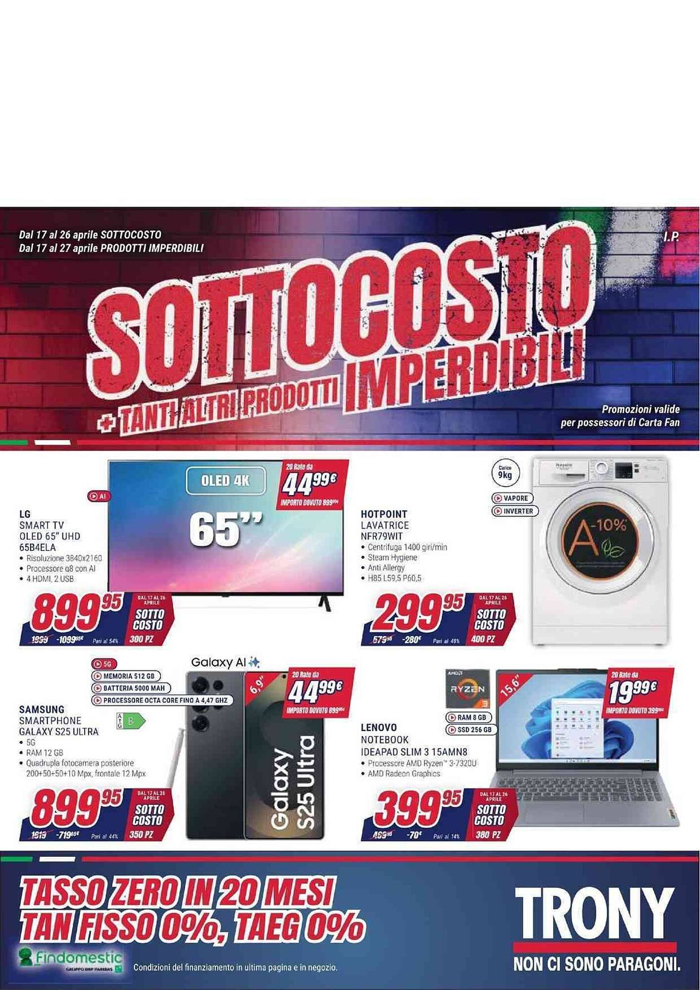 Volantino Trony (2026-04-17 - 2026-04-27)