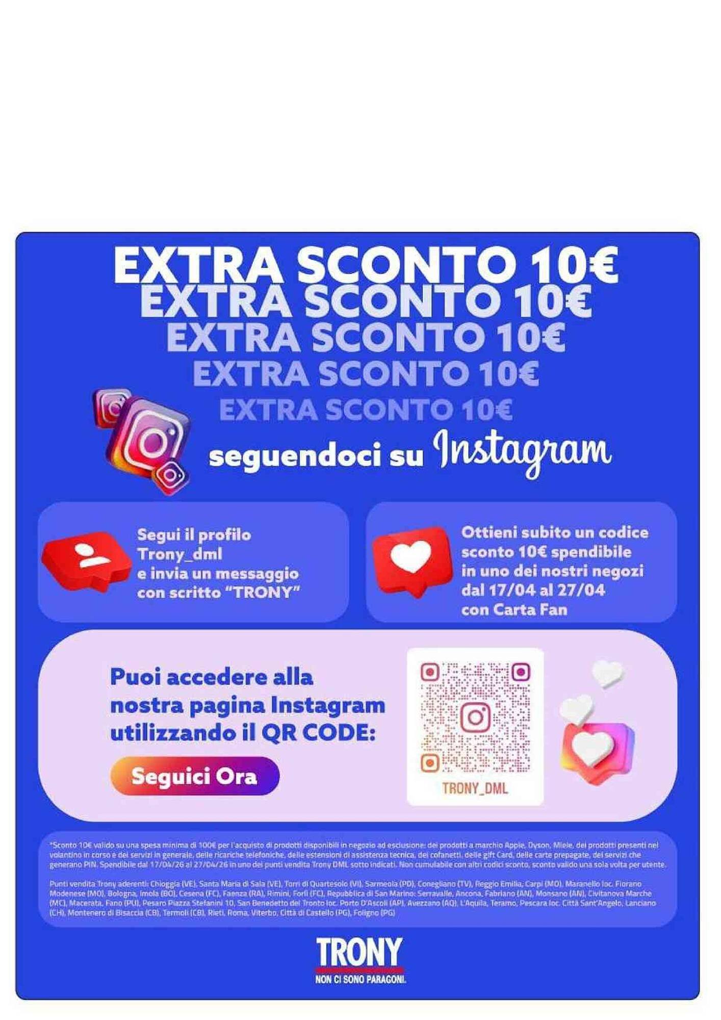 Volantino Trony (2026-04-17 - 2026-04-27)