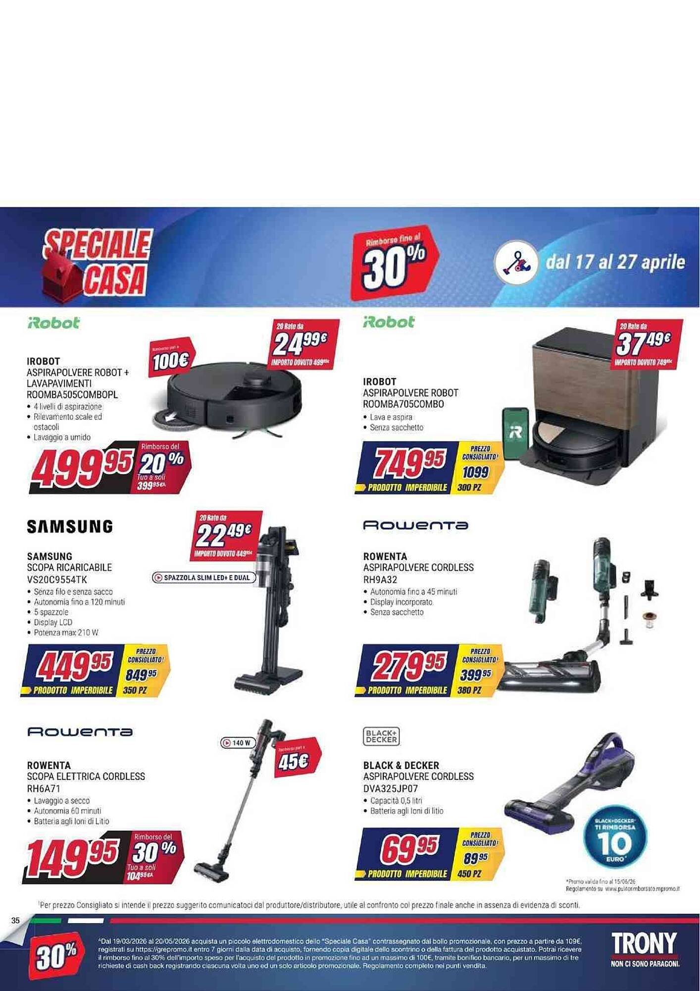 Volantino Trony (2026-04-17 - 2026-04-27)