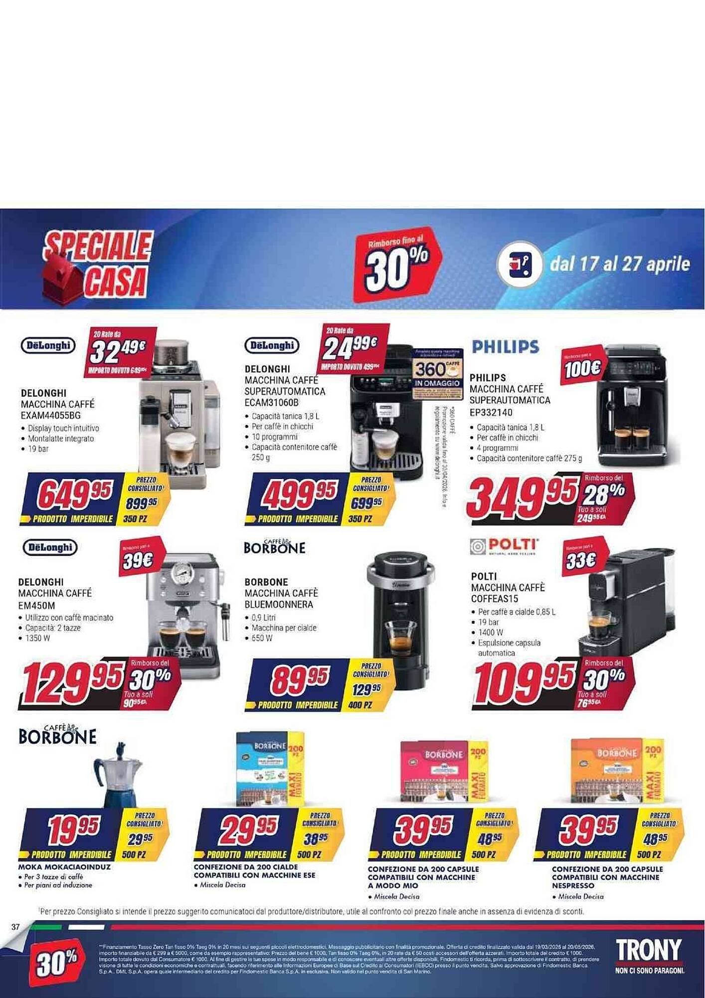 Volantino Trony (2026-04-17 - 2026-04-27)