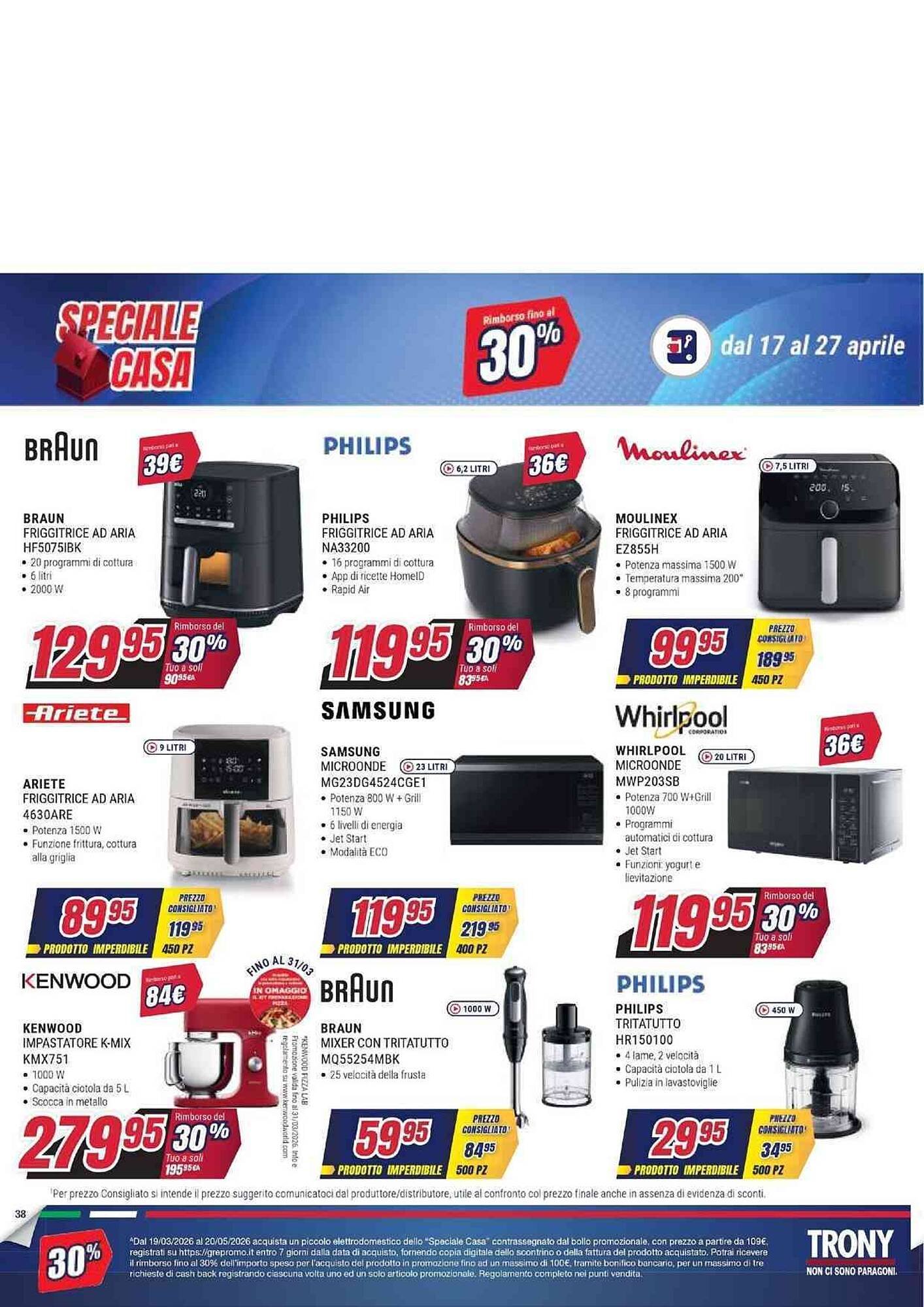 Volantino Trony (2026-04-17 - 2026-04-27)