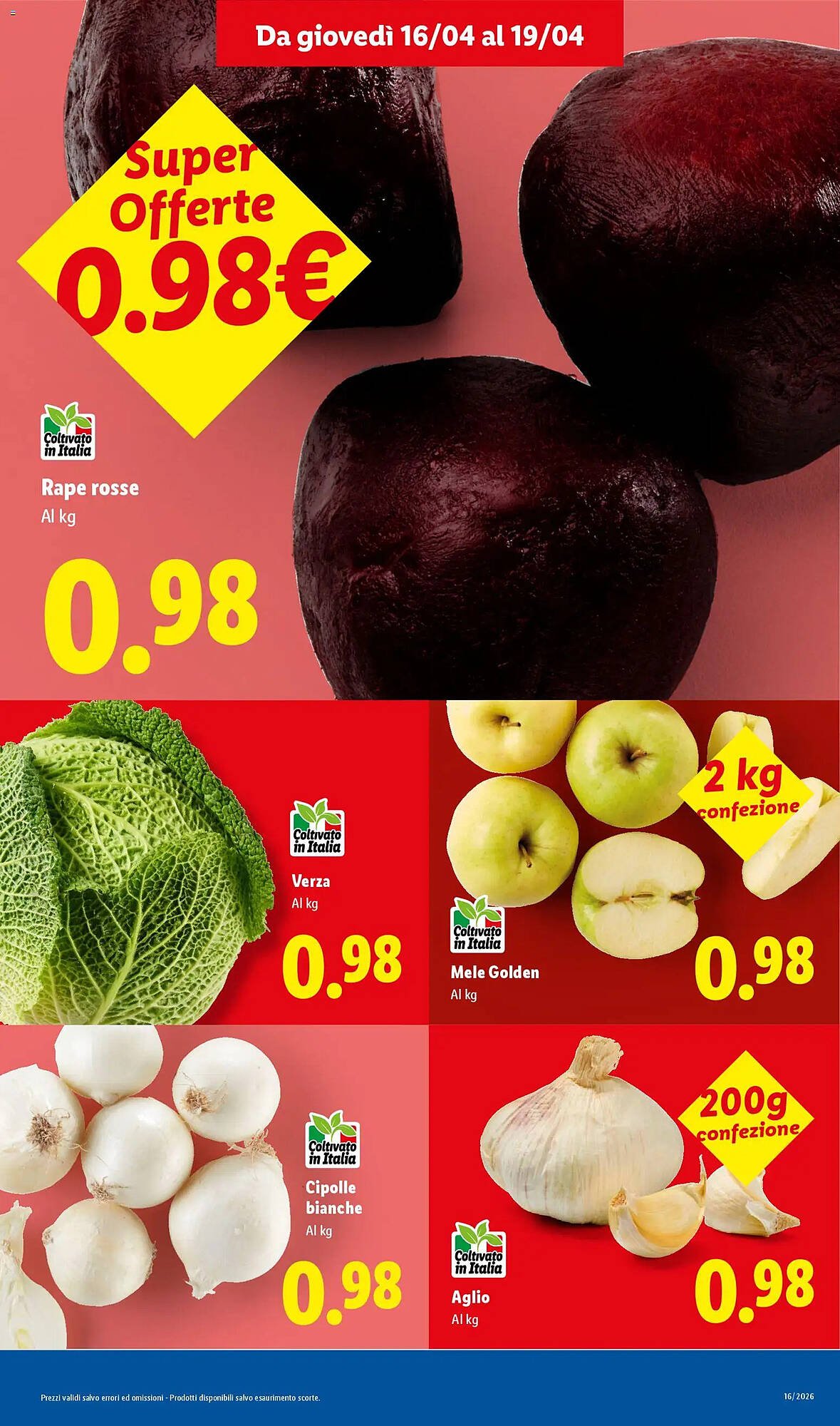 Volantino Lidl (2026-04-16 - 2026-04-19)