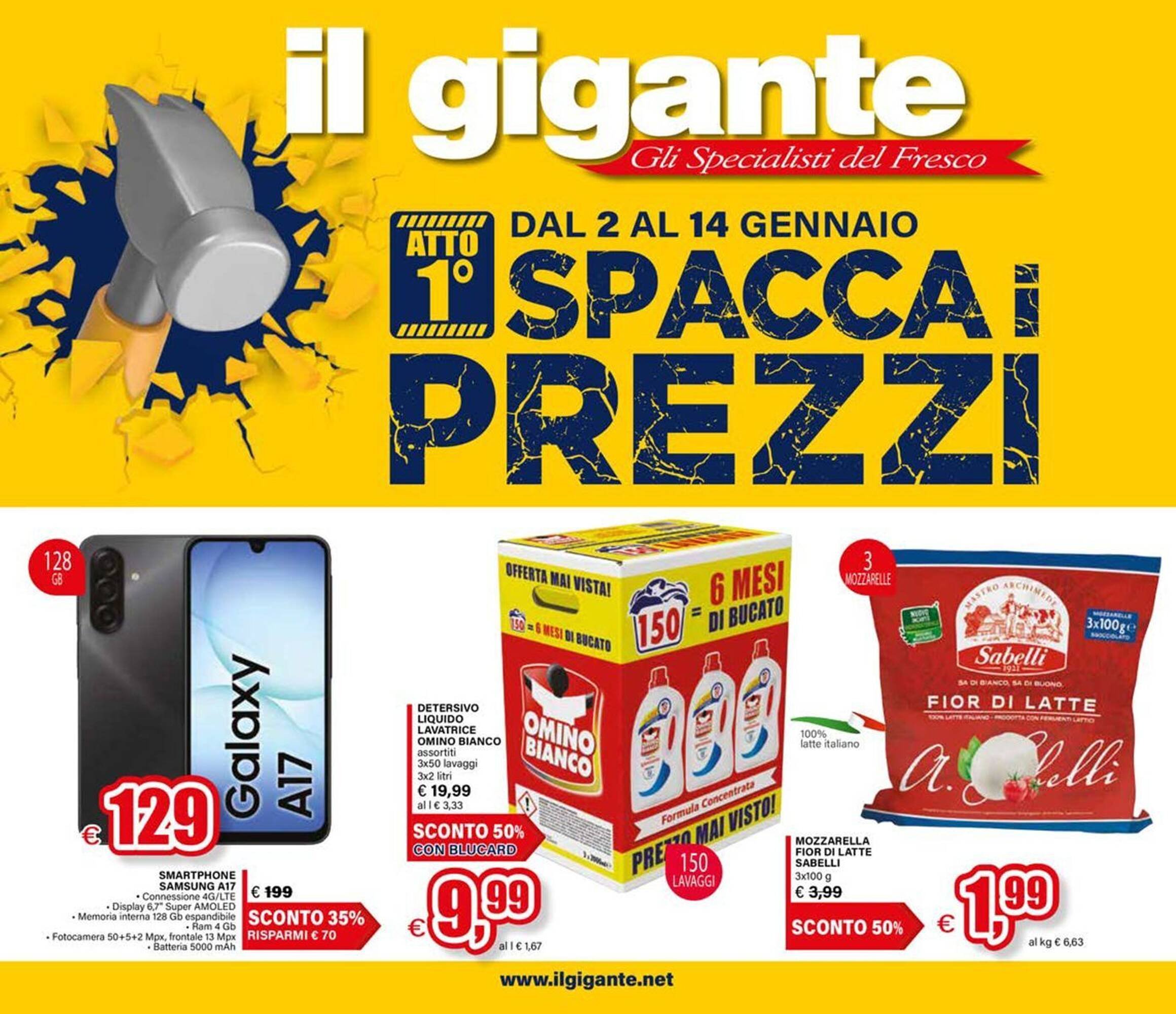 Volantino Il Gigante (2026-01-02 - 2026-01-14)