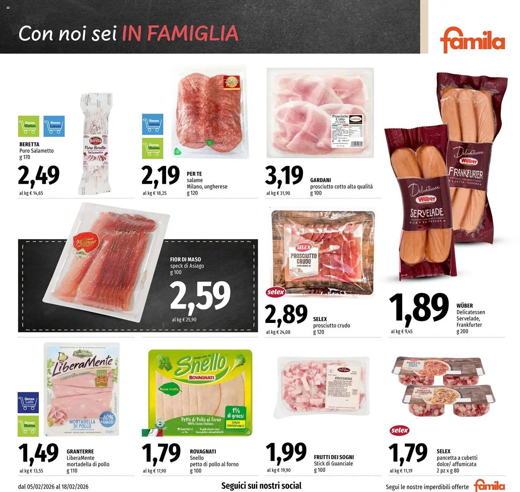 Volantino Famila (2026-02-05 - 2026-02-18)