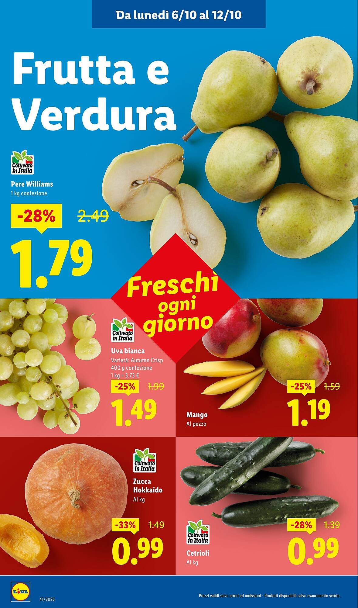Volantino Lidl (2025-10-06 - 2025-10-12)