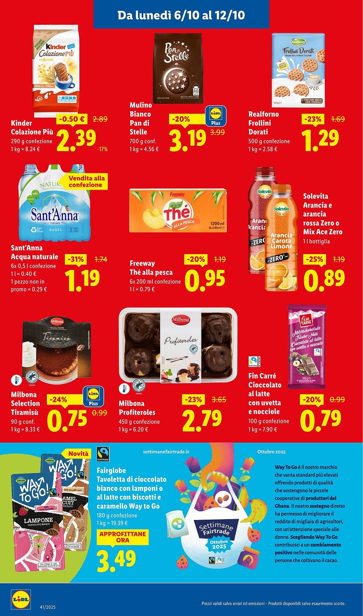Volantino Lidl (2025-10-06 - 2025-10-12)