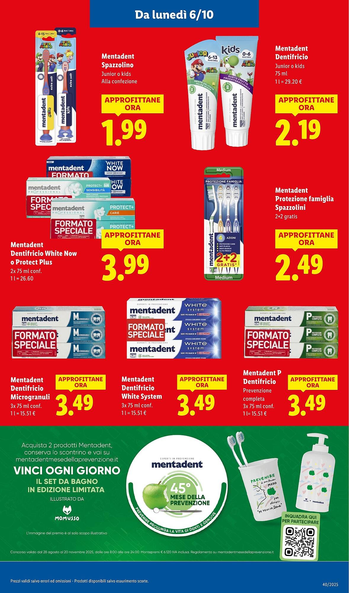 Volantino Lidl (2025-10-06 - 2025-10-12)