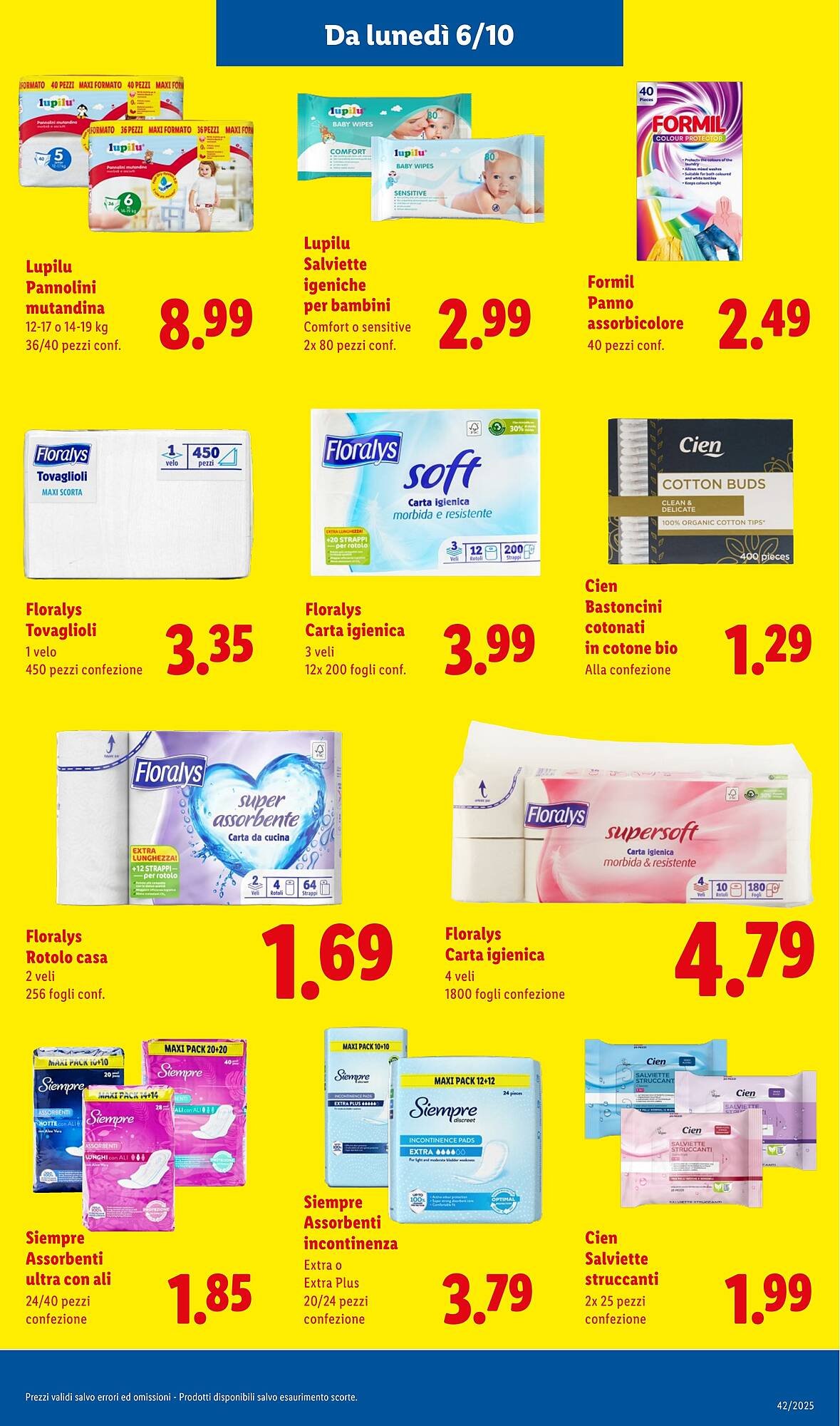 Volantino Lidl (2025-10-06 - 2025-10-12)