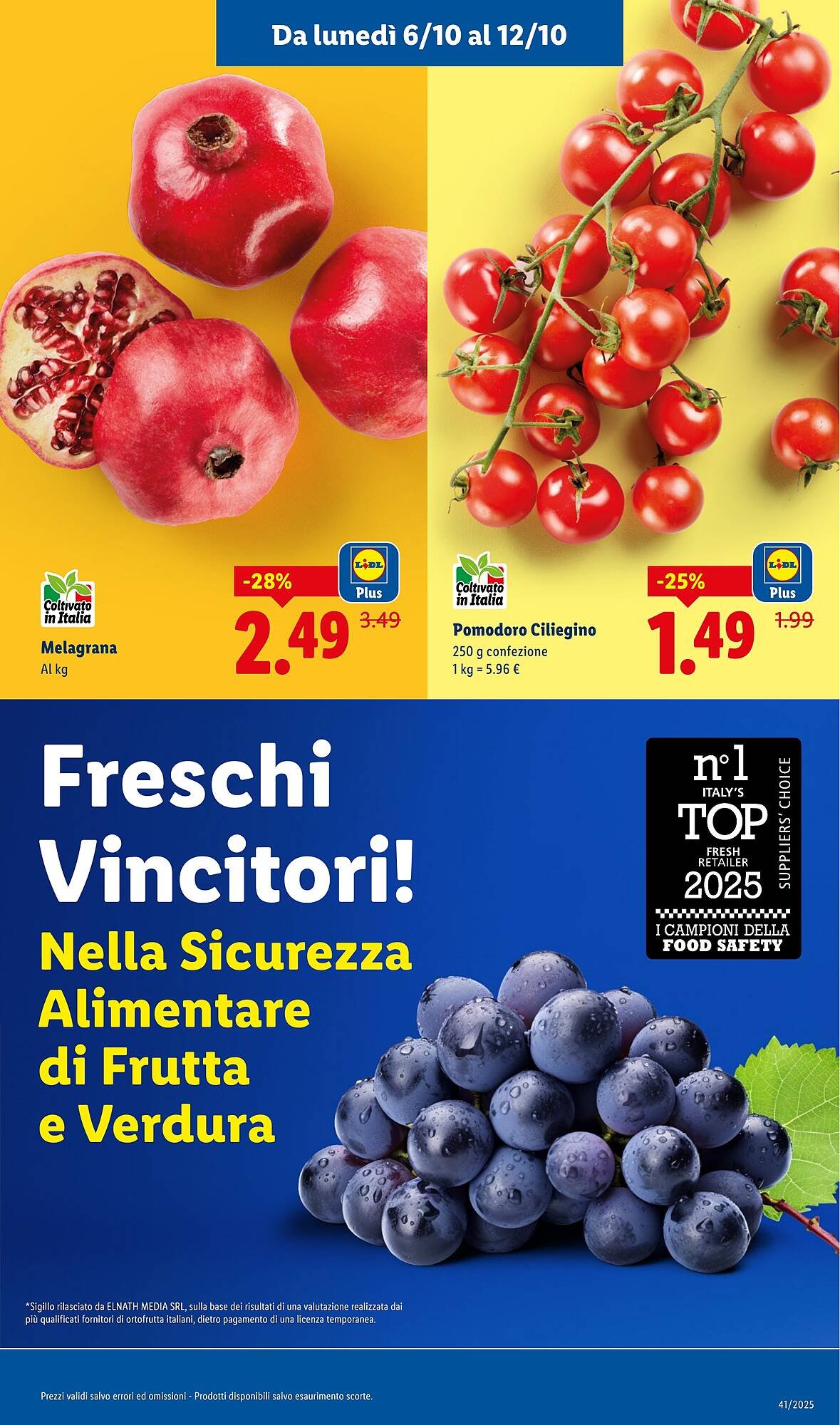 Volantino Lidl (2025-10-06 - 2025-10-12)