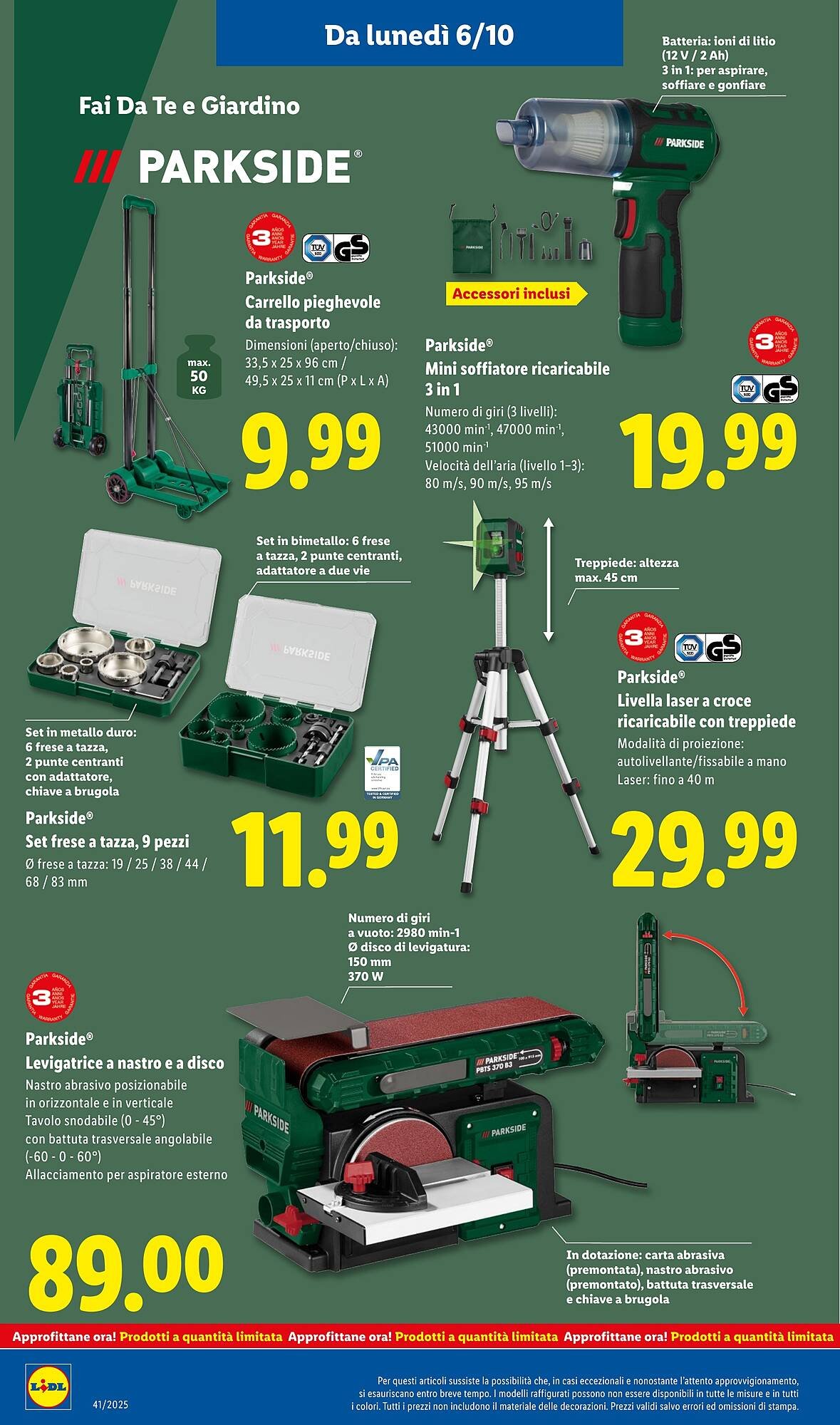 Volantino Lidl (2025-10-06 - 2025-10-12)