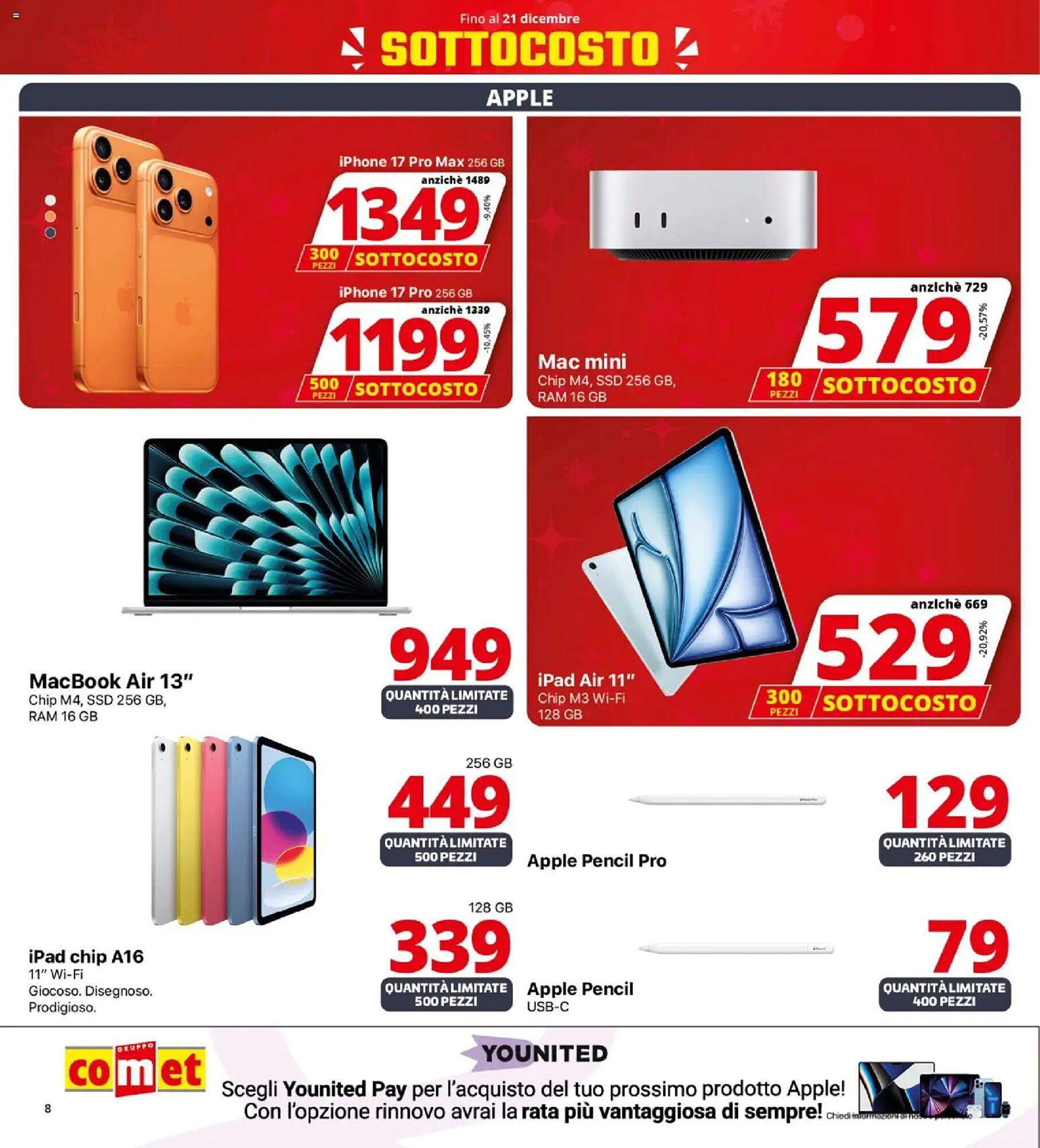 Volantino Comet (2025-12-12 - 2025-12-21)