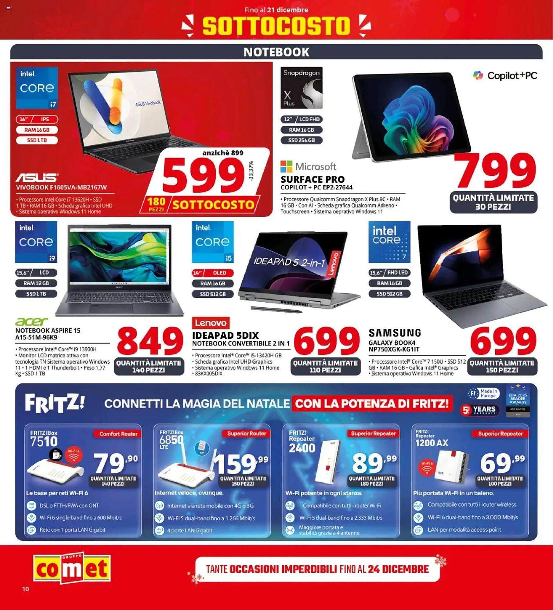 Volantino Comet (2025-12-12 - 2025-12-21)