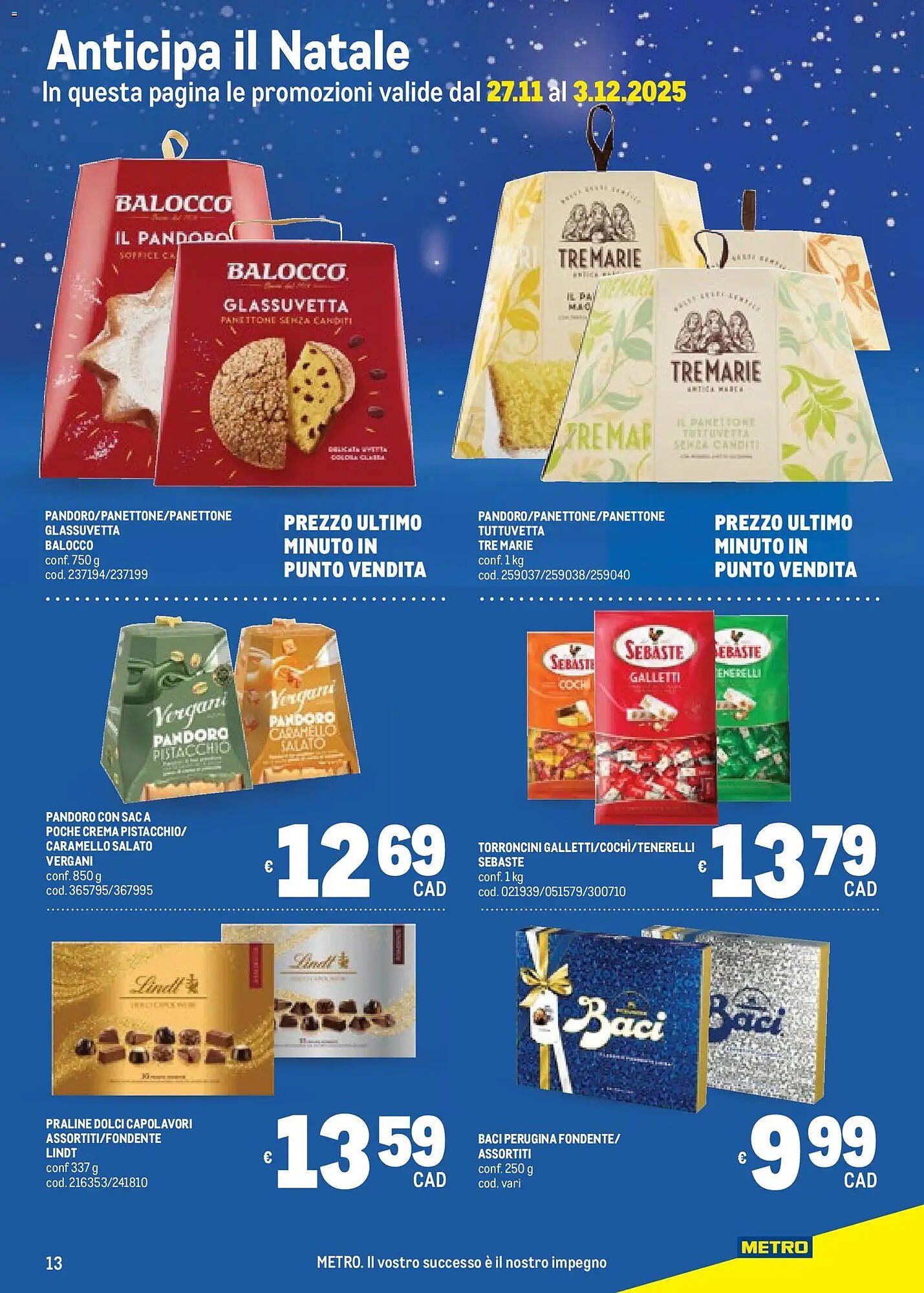 Volantino Metro (2025-11-20 - 2025-12-03)