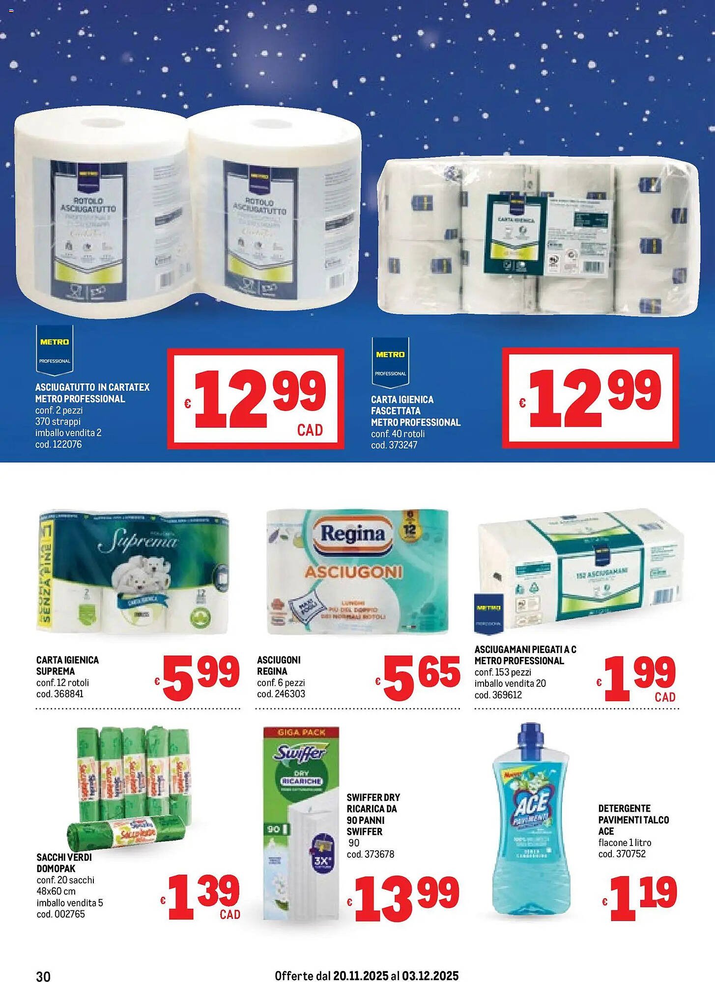Volantino Metro (2025-11-20 - 2025-12-03)