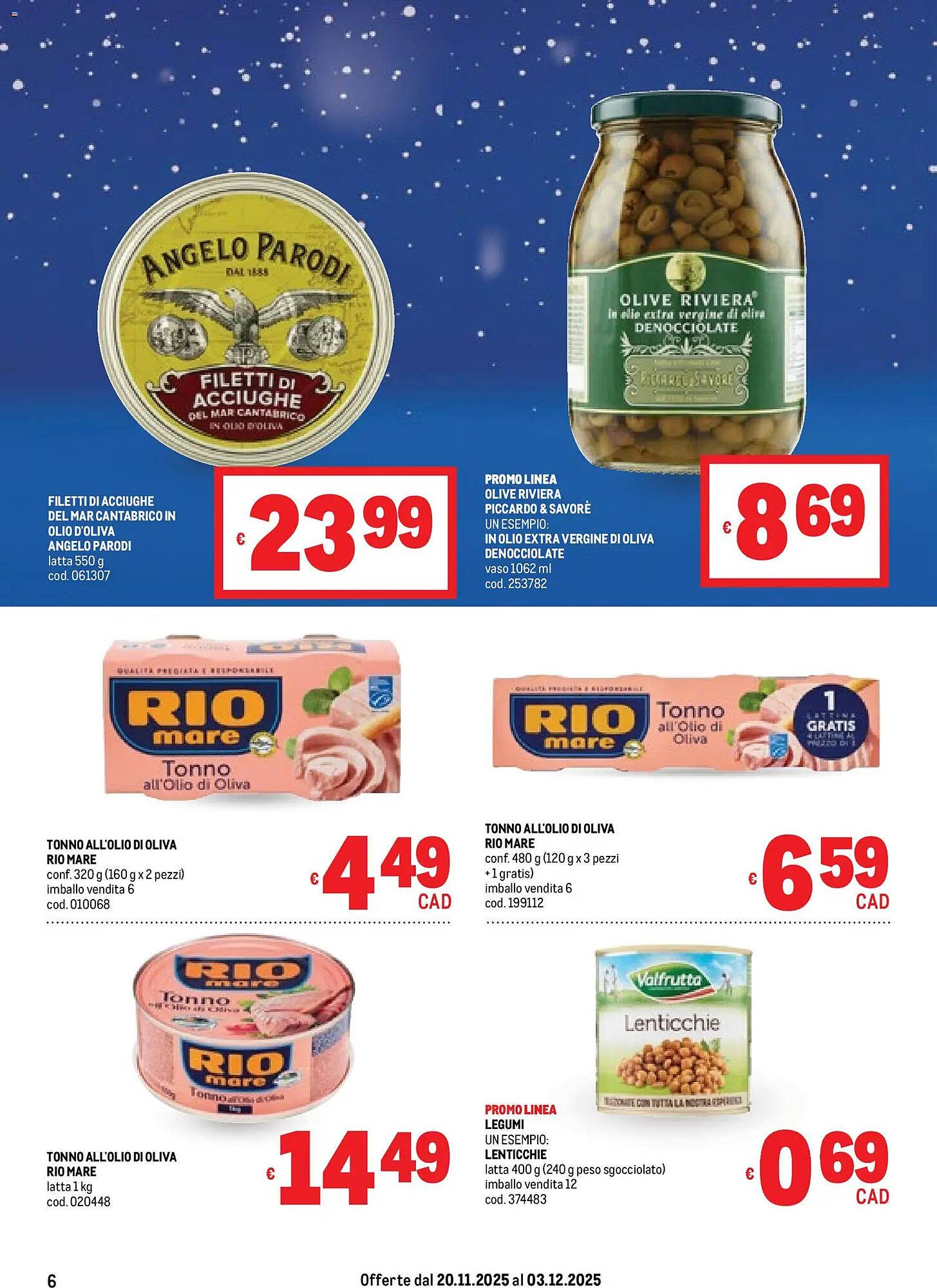 Volantino Metro (2025-11-20 - 2025-12-03)