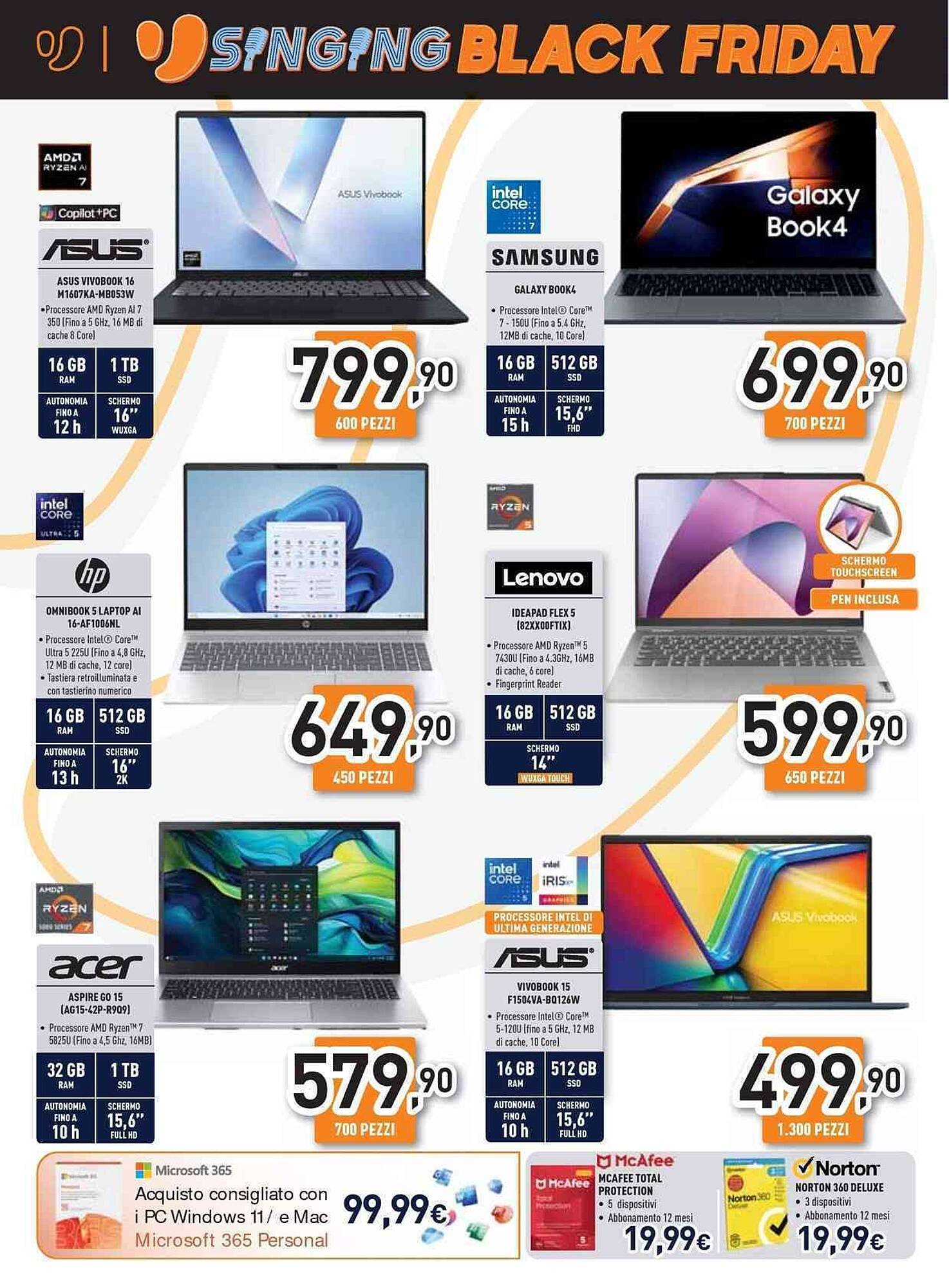 Volantino Unieuro (2025-11-04 - 2025-11-11)