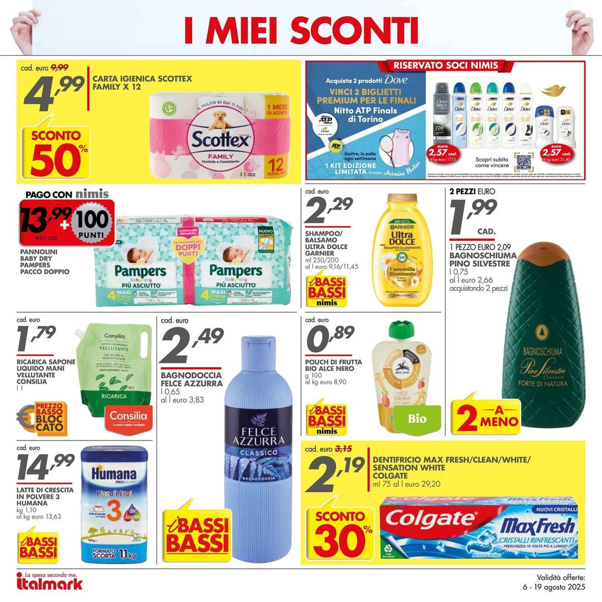 Volantino Italmark (2025-08-06 - 2025-08-19)