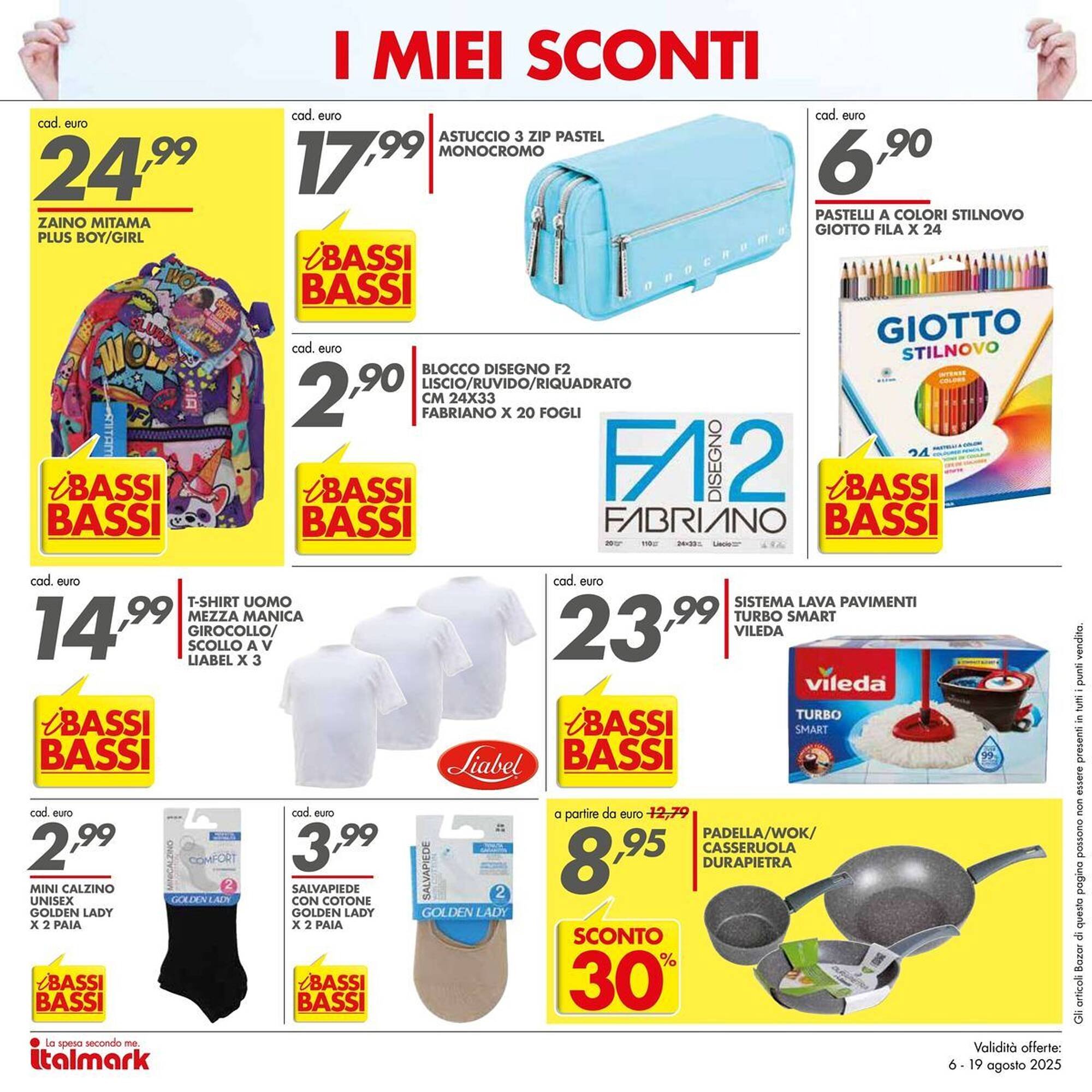 Volantino Italmark (2025-08-06 - 2025-08-19)