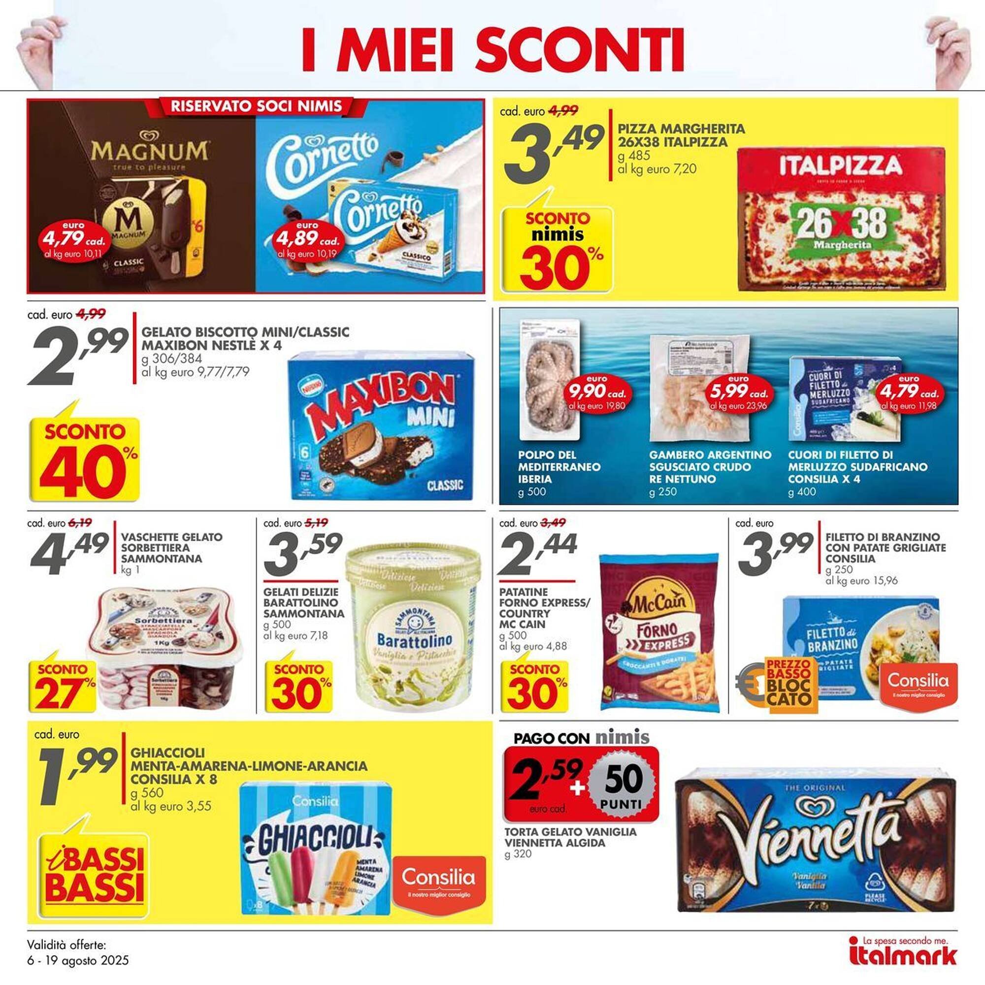 Volantino Italmark (2025-08-06 - 2025-08-19)