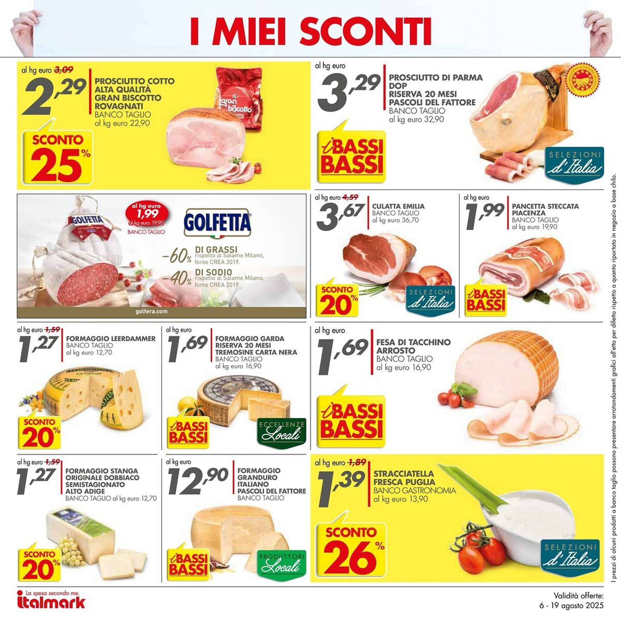 Volantino Italmark (2025-08-06 - 2025-08-19)