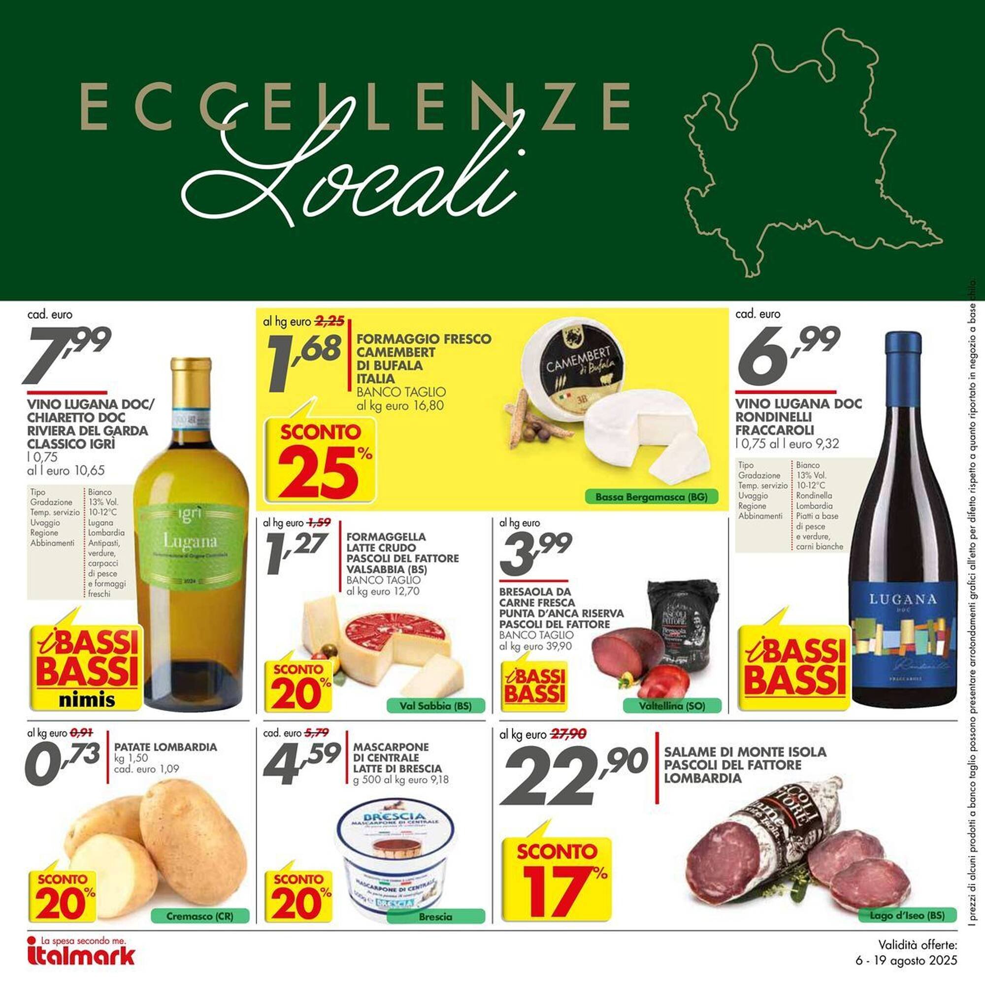 Volantino Italmark (2025-08-06 - 2025-08-19)