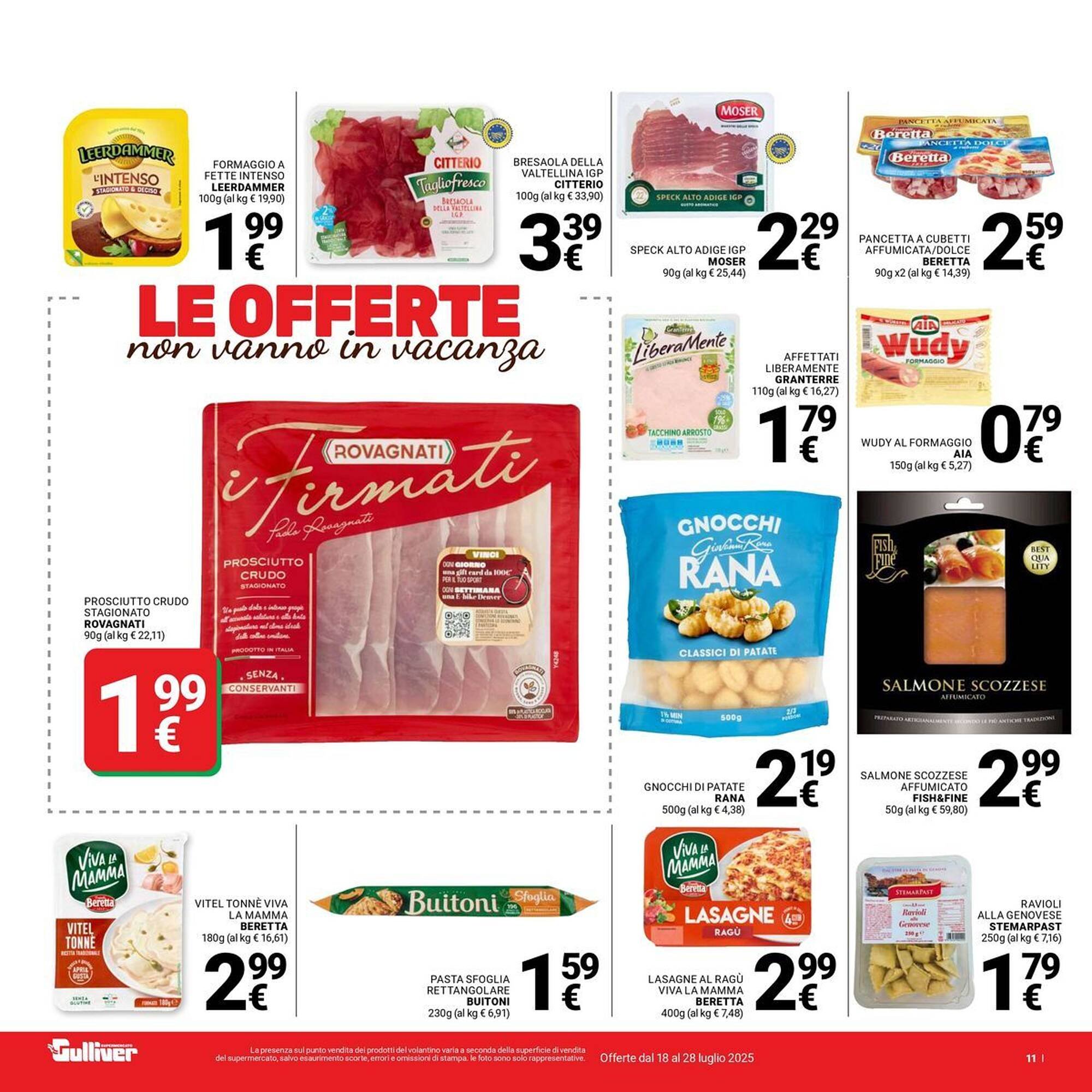 Volantino Supermercati Gulliver (2025-07-18 - 2025-07-28)