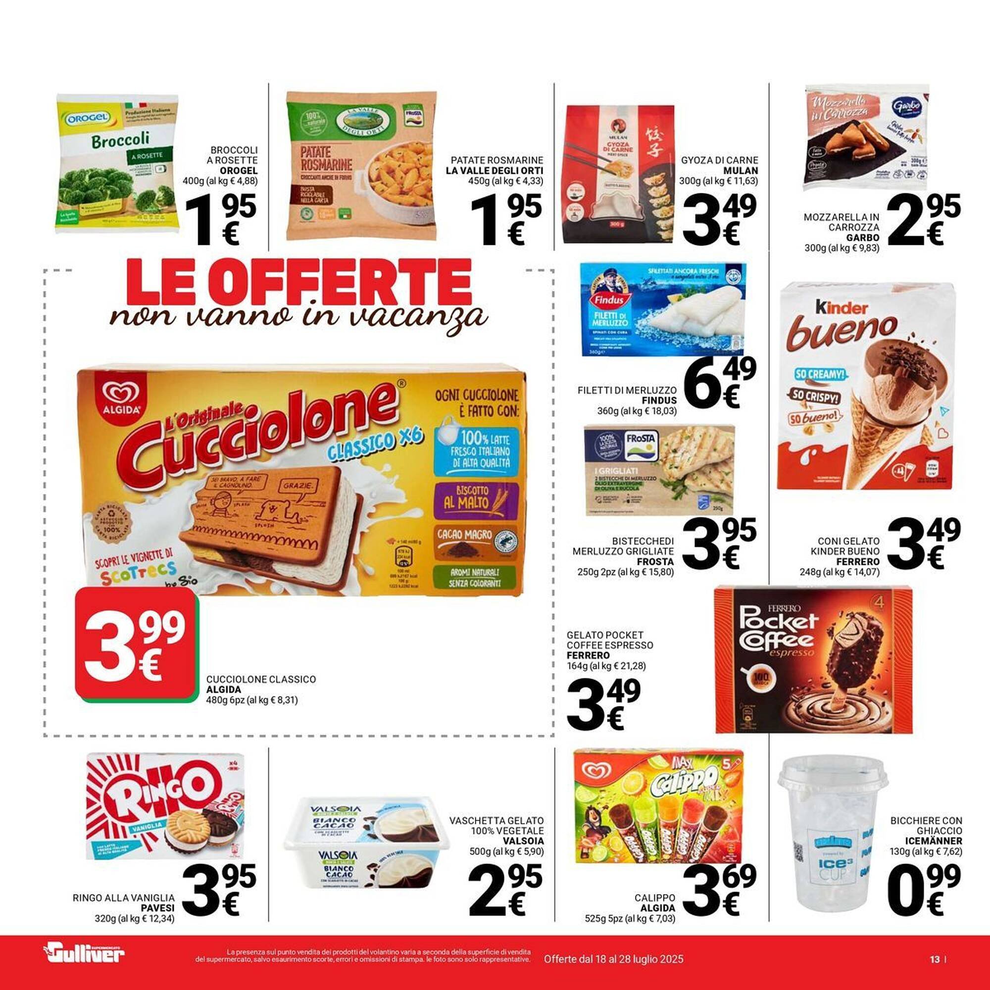 Volantino Supermercati Gulliver (2025-07-18 - 2025-07-28)