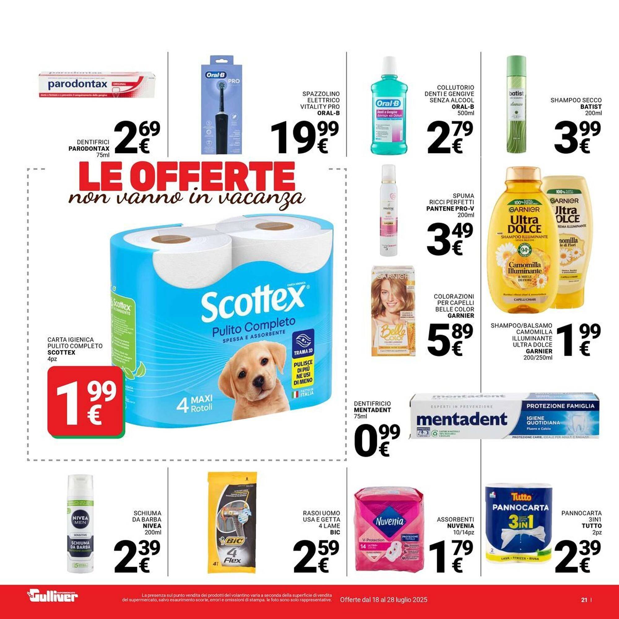 Volantino Supermercati Gulliver (2025-07-18 - 2025-07-28)