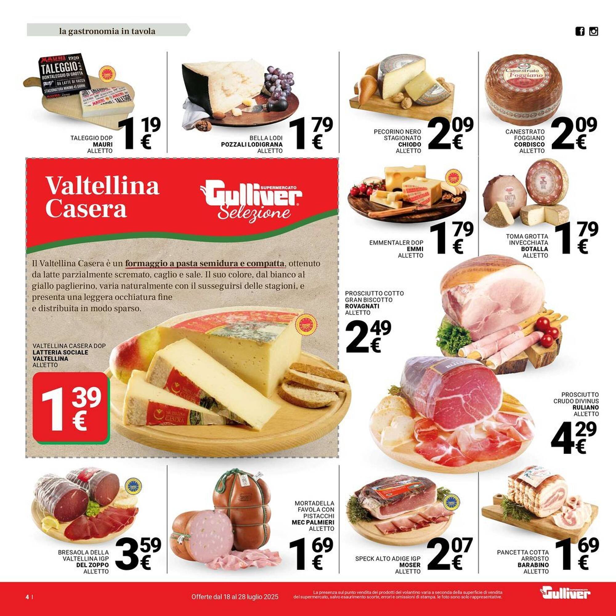 Volantino Supermercati Gulliver (2025-07-18 - 2025-07-28)