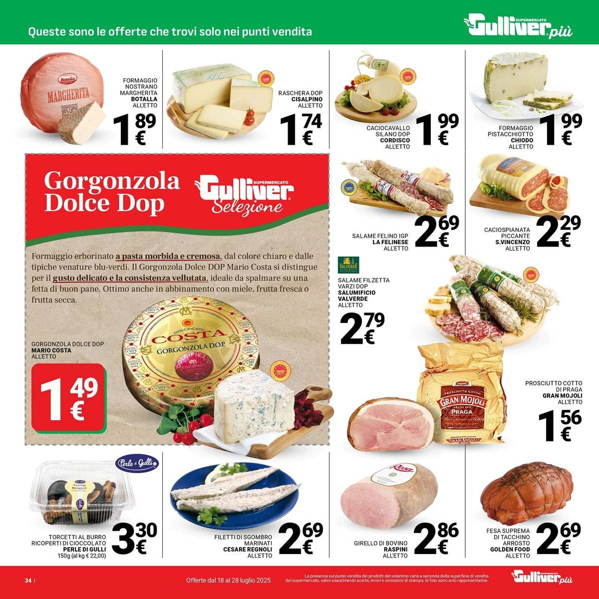 Volantino Supermercati Gulliver (2025-07-18 - 2025-07-28)