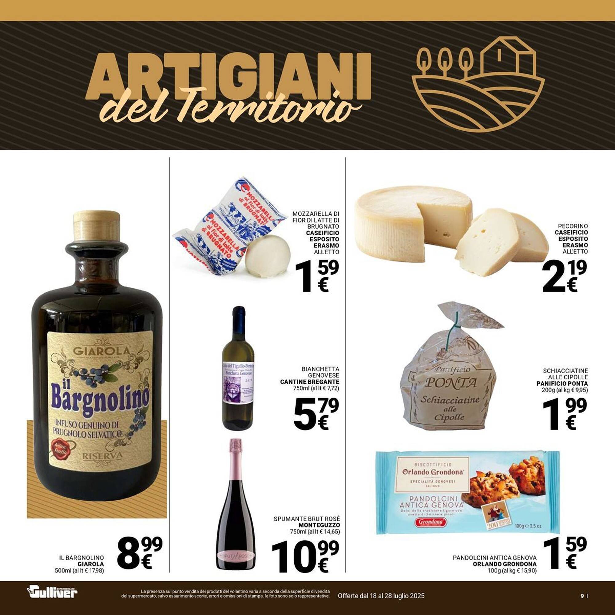 Volantino Supermercati Gulliver (2025-07-18 - 2025-07-28)