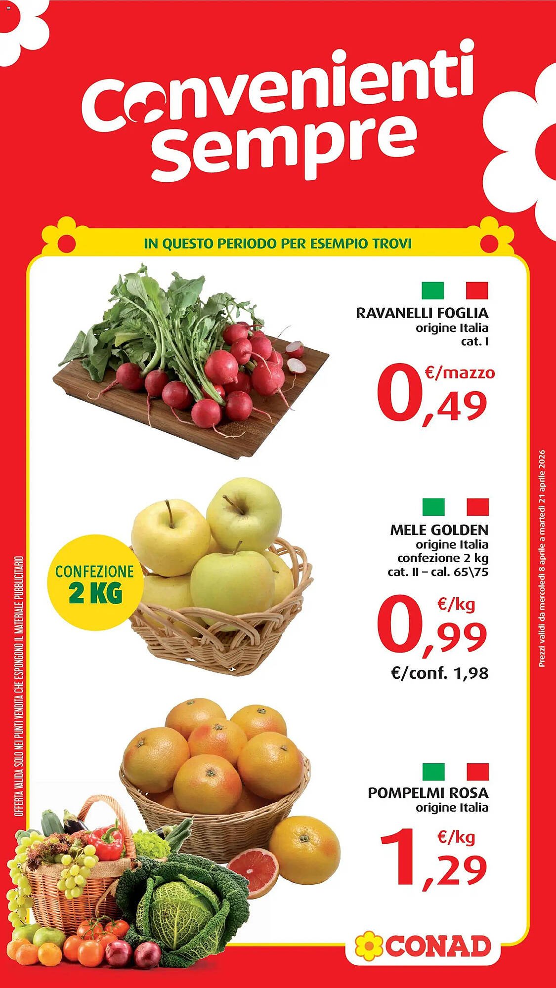 Volantino Conad (2026-04-08 - 2026-04-21)