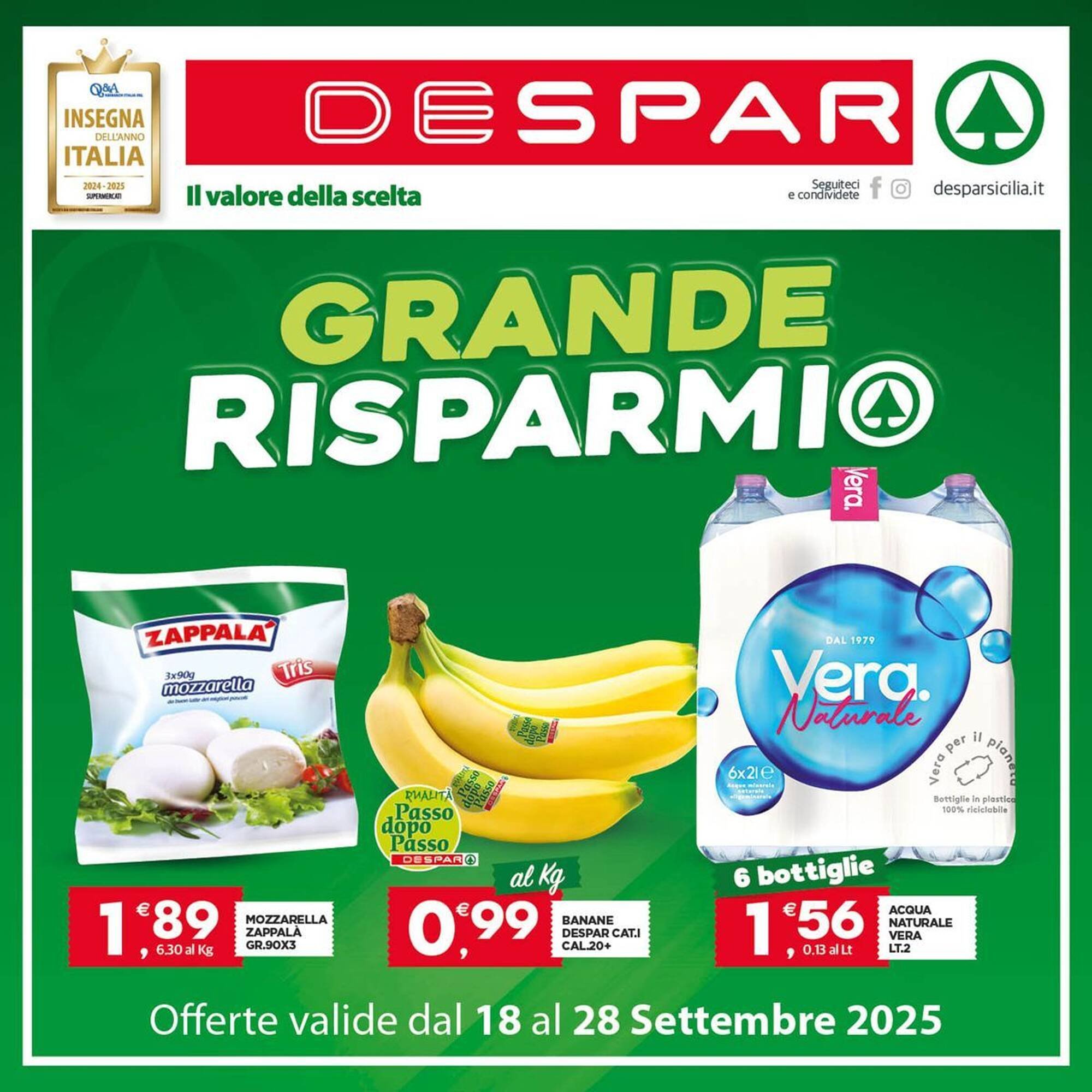 Volantino Despar (2025-09-18 - 2025-09-28)